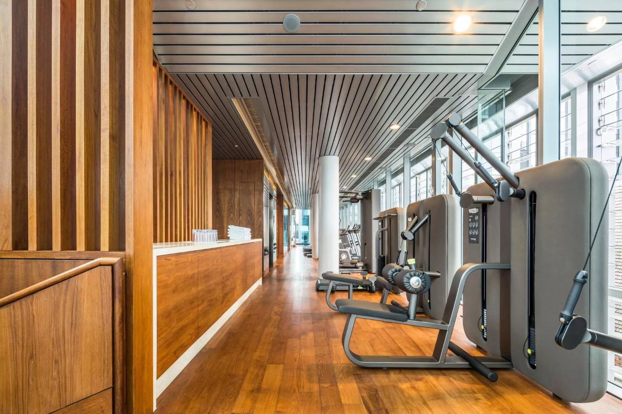 Fitness centre/facilities in COMO The Treasury