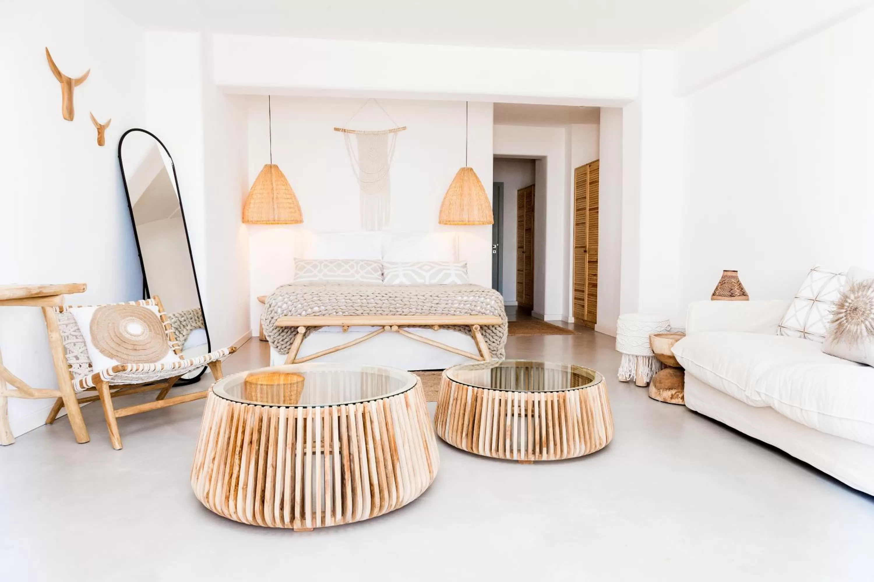 Living room, Bed in San Michele