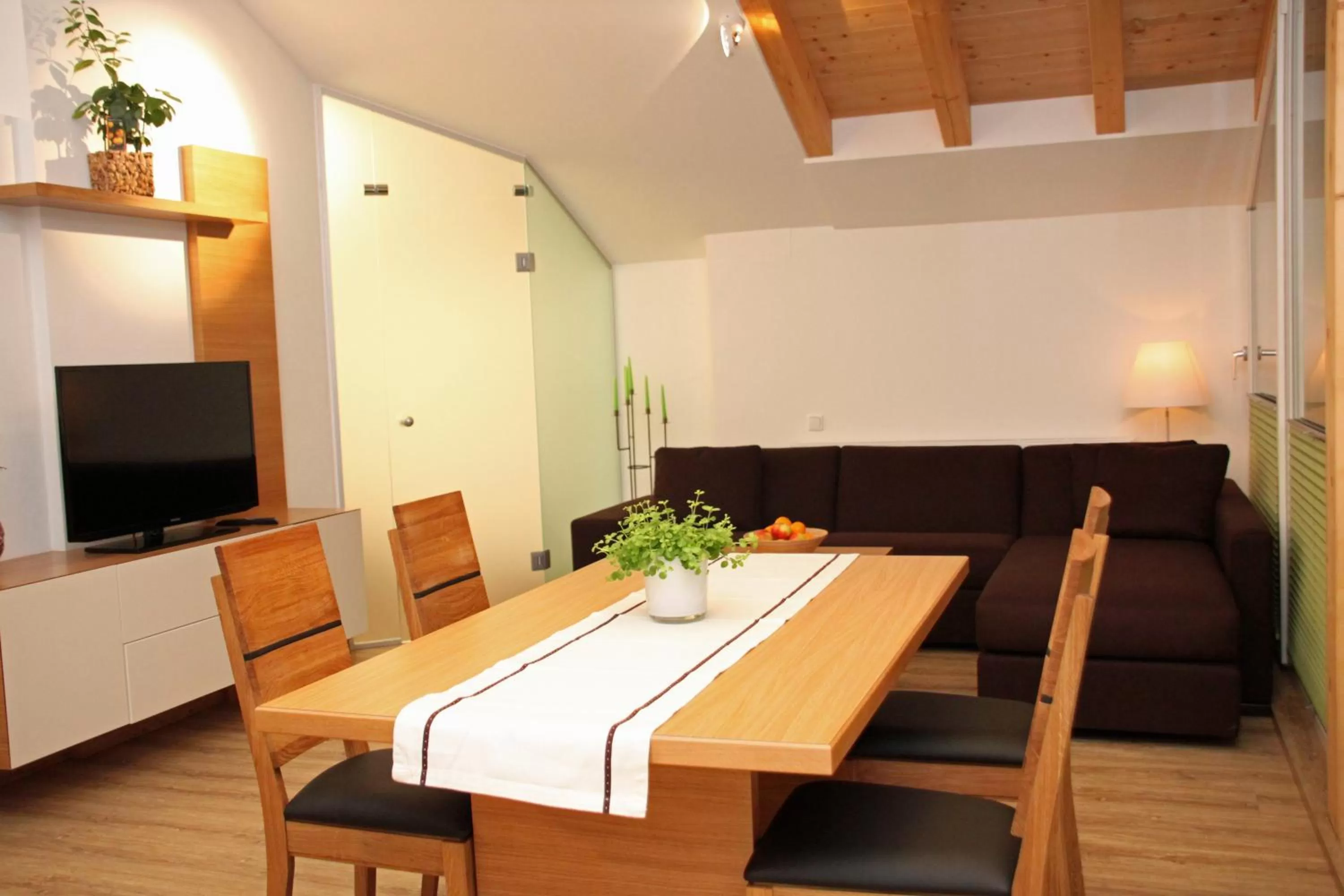 TV and multimedia in Pension Café Maier