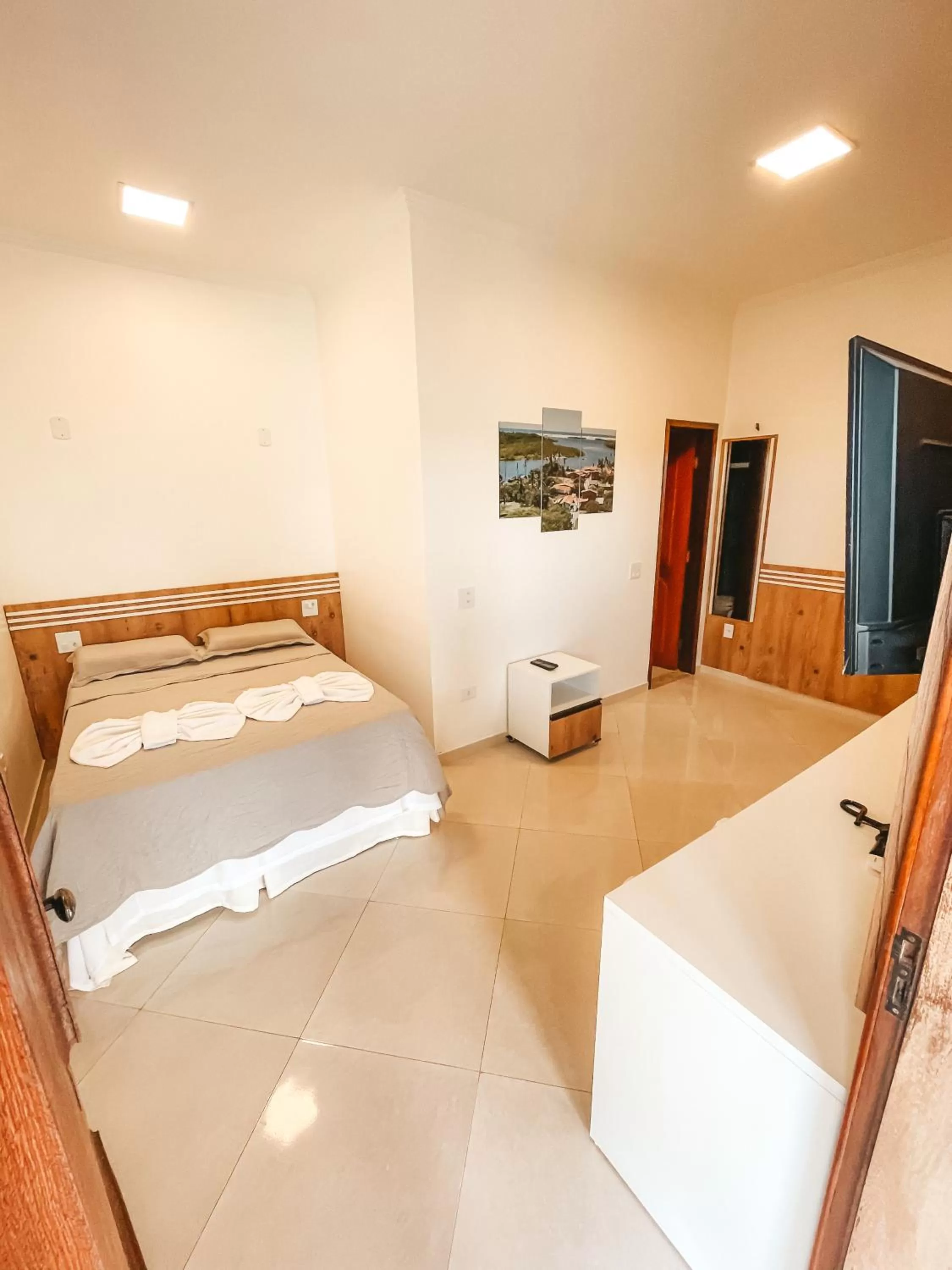 Bedroom, Bed in Pousada Vasto Horizonte