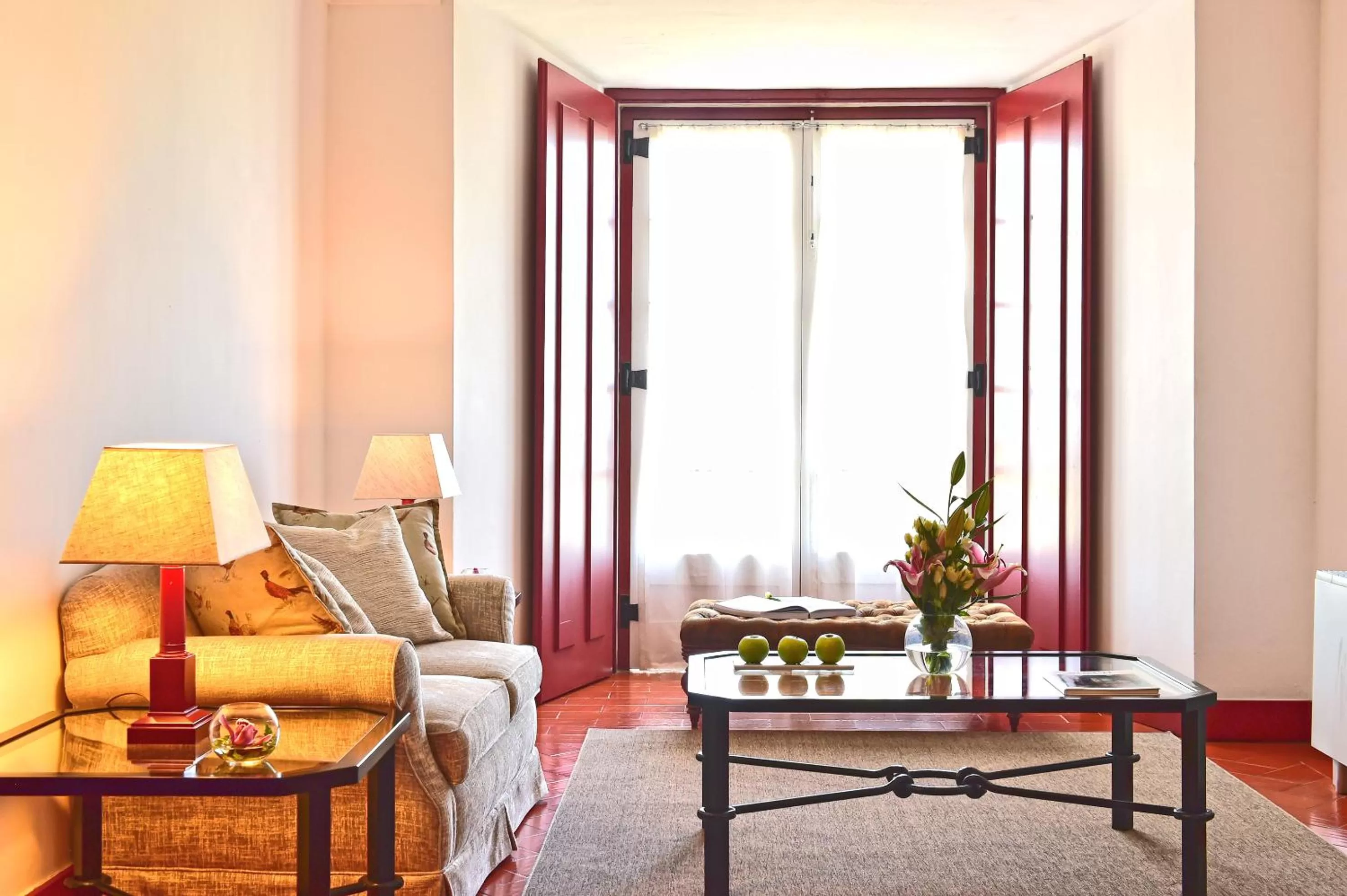 Living room in Pousada Convento de Beja