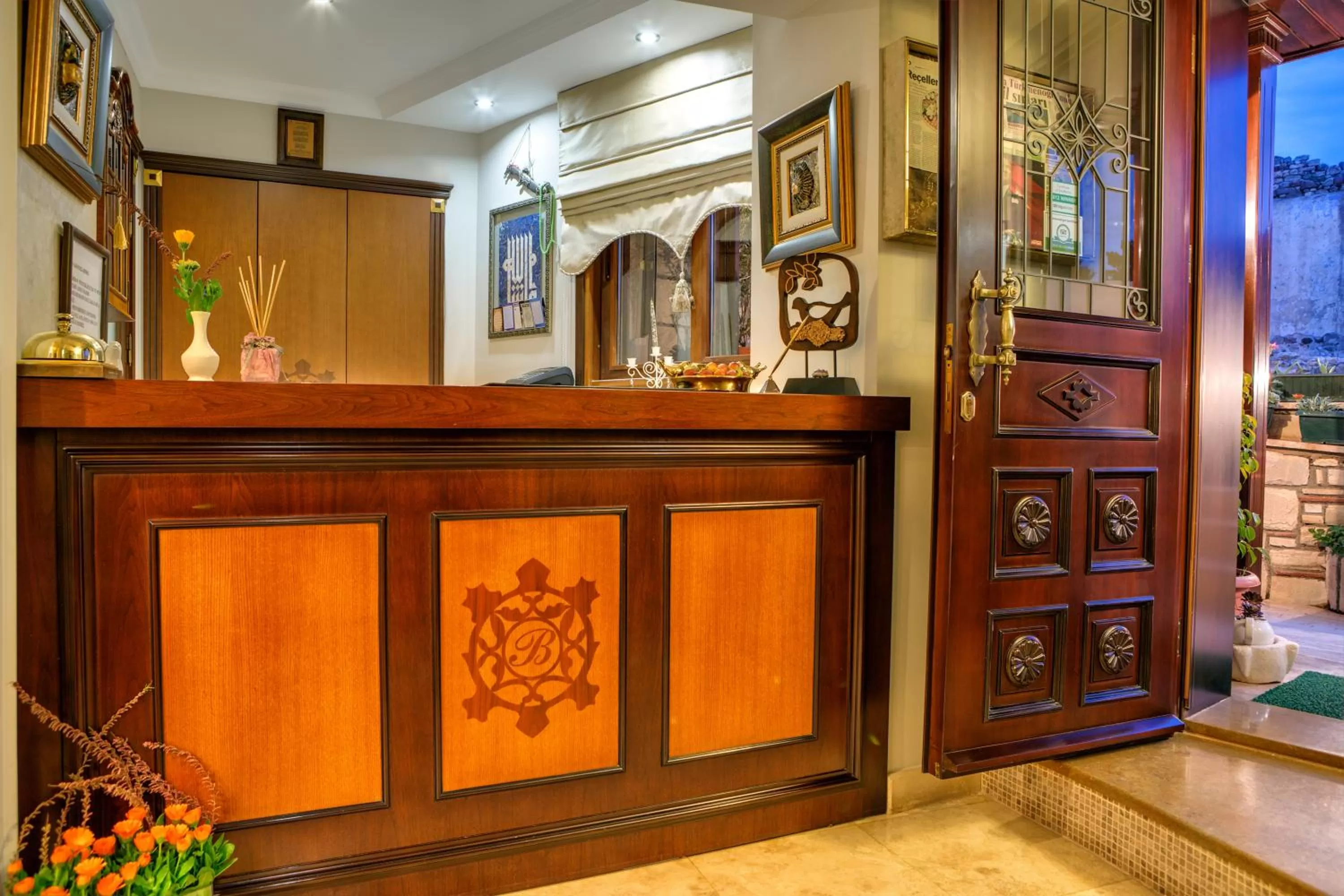 Lobby or reception in Bulbul Yuvası Boutique Hotel