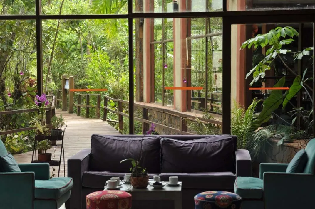 Living room in El Pueblito Iguazú