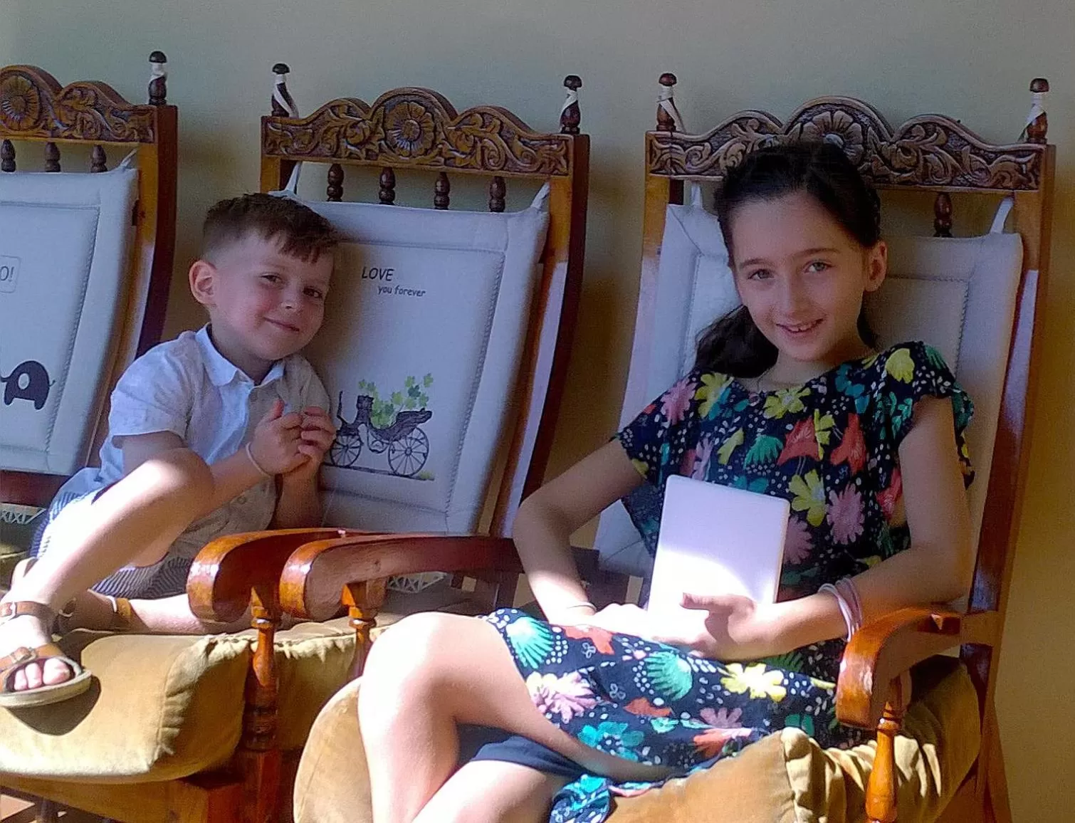 children in Evergreen