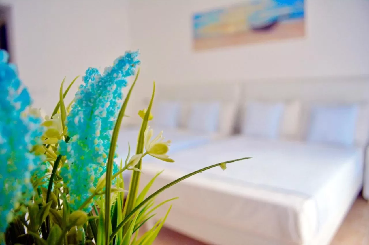 Bed in Aparthotel Santa Maria Beach