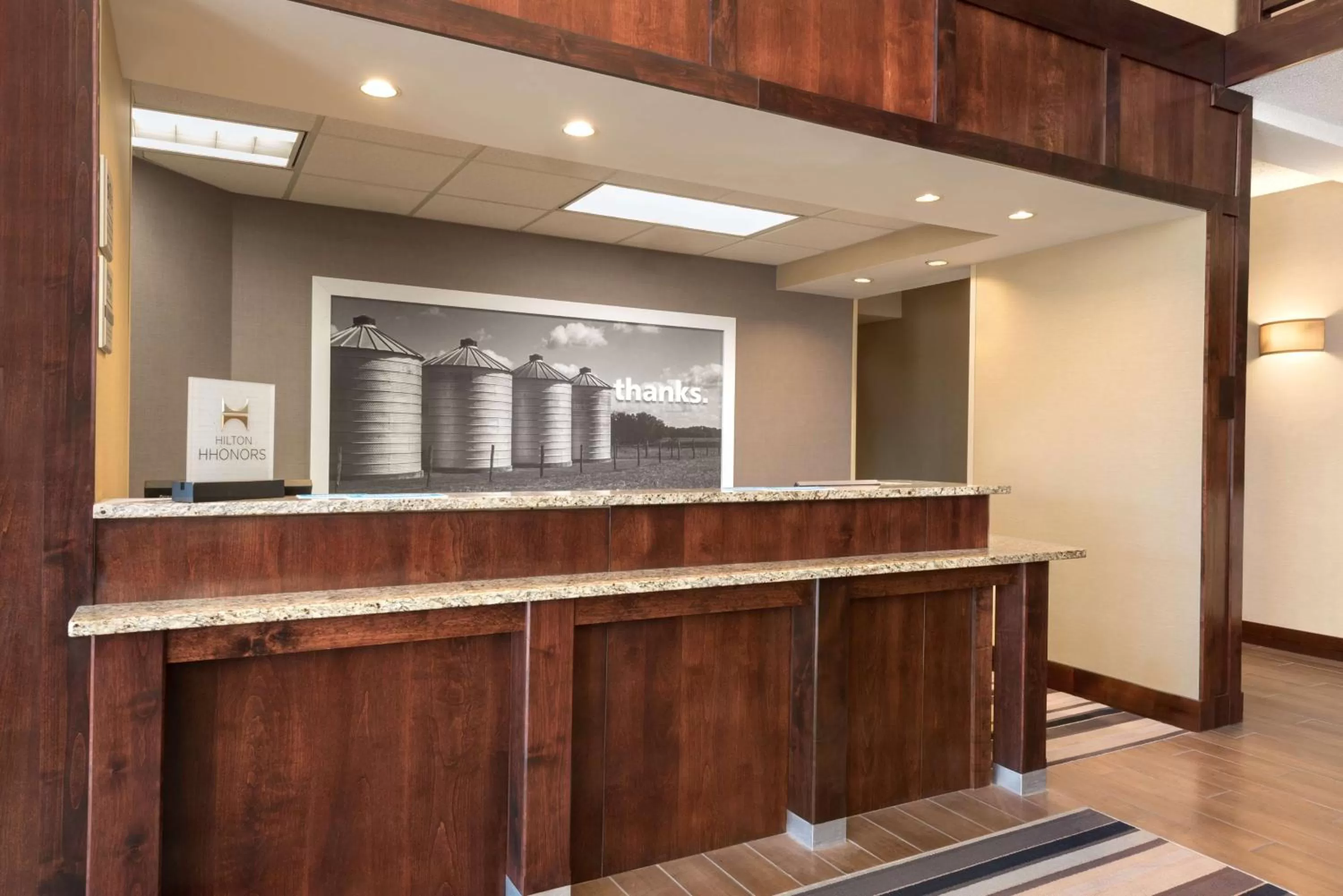 Lobby or reception in Hampton Inn Lawrence