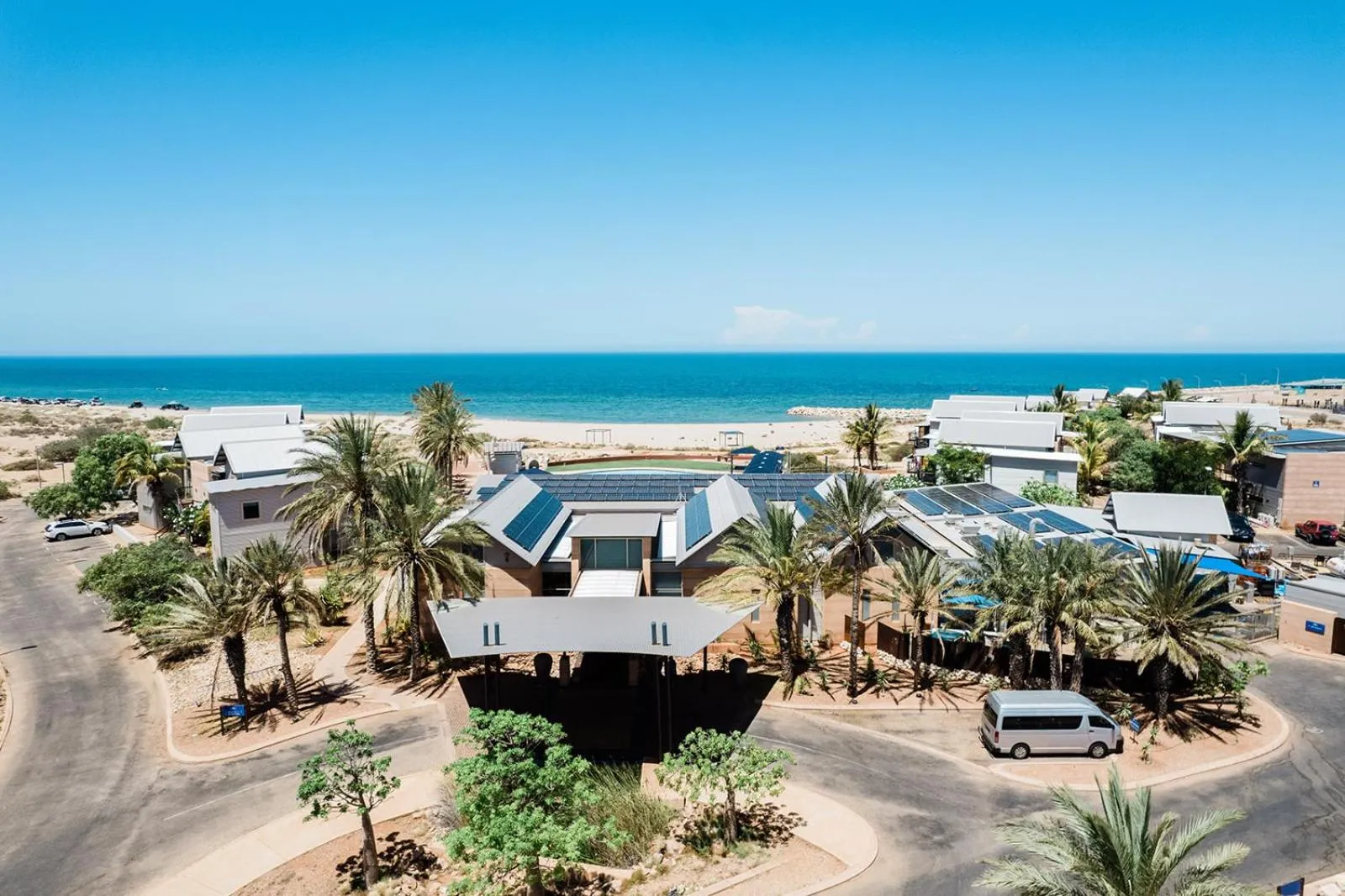 Property building in Mantarays Ningaloo Beach Resort