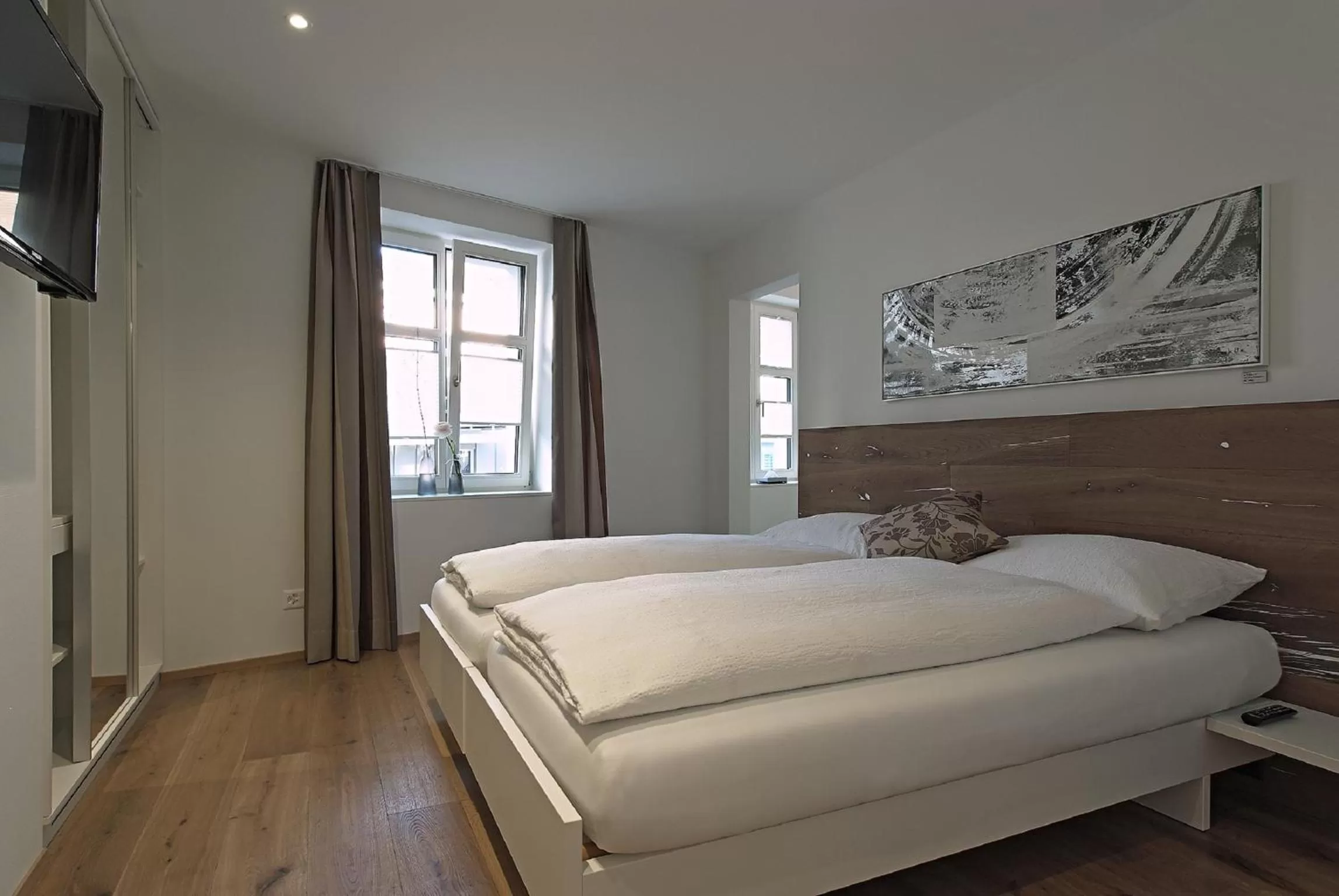 Bed in Gasthof Eisenbahn