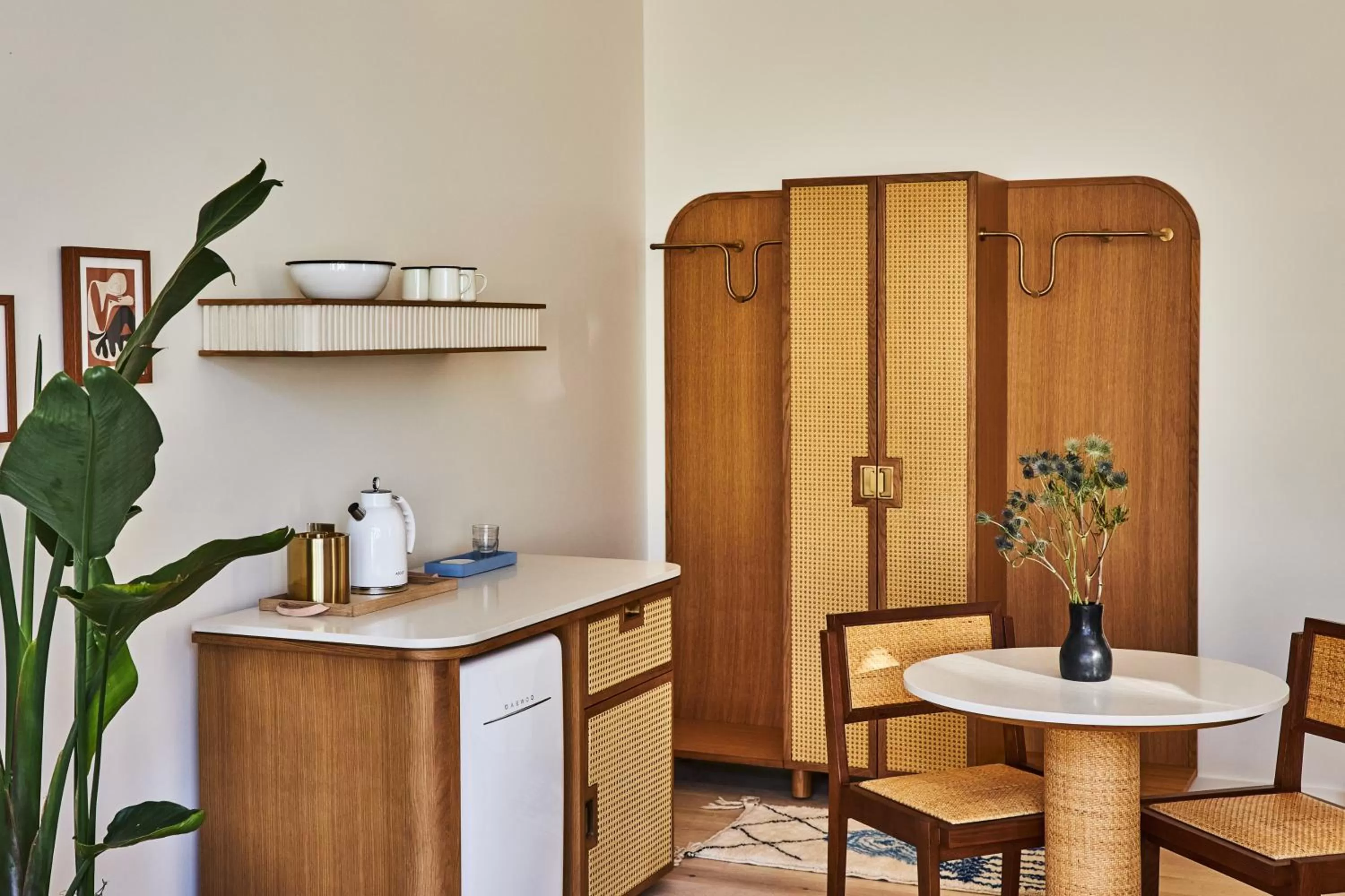 Dining area in Alsace LA