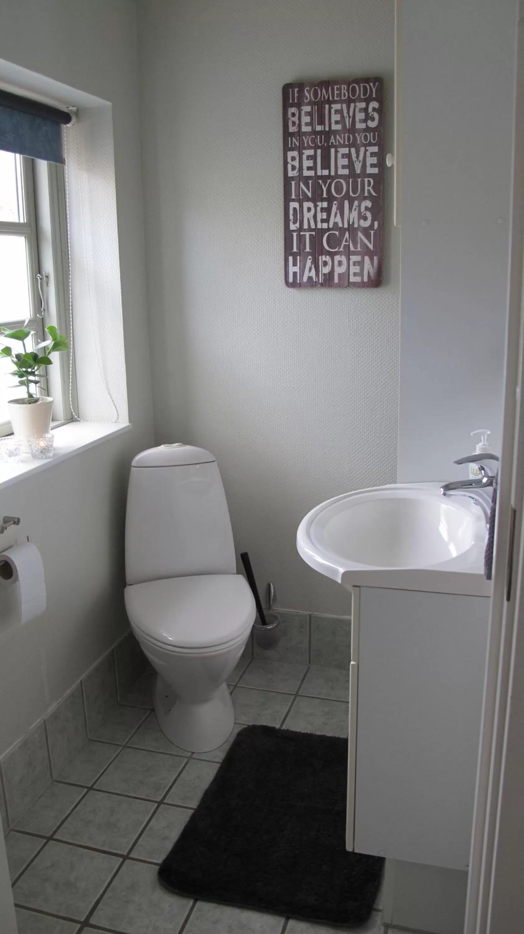 Toilet in Birkende Bed and Breakfast