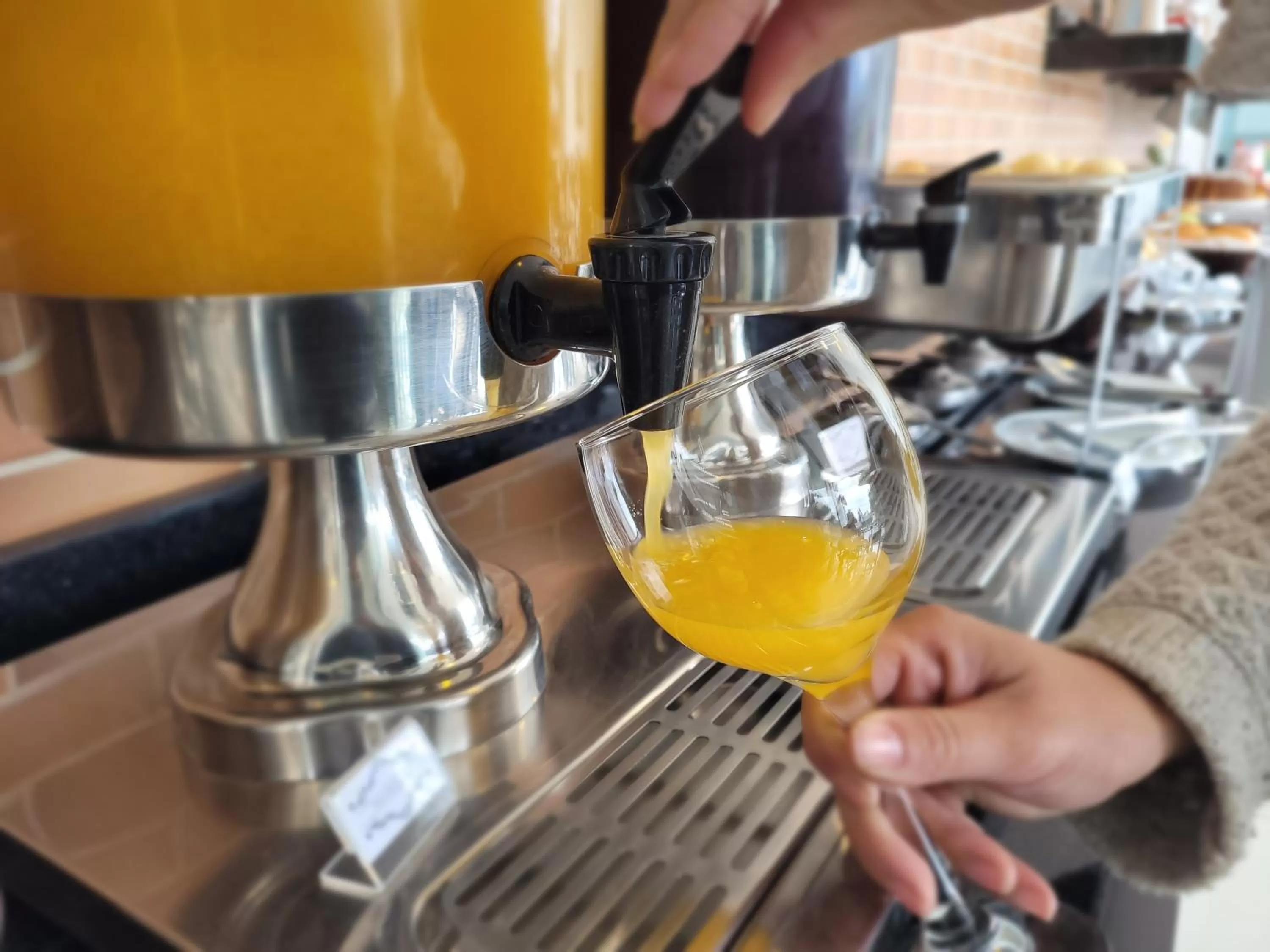 Breakfast in Pinda Palace Hotel