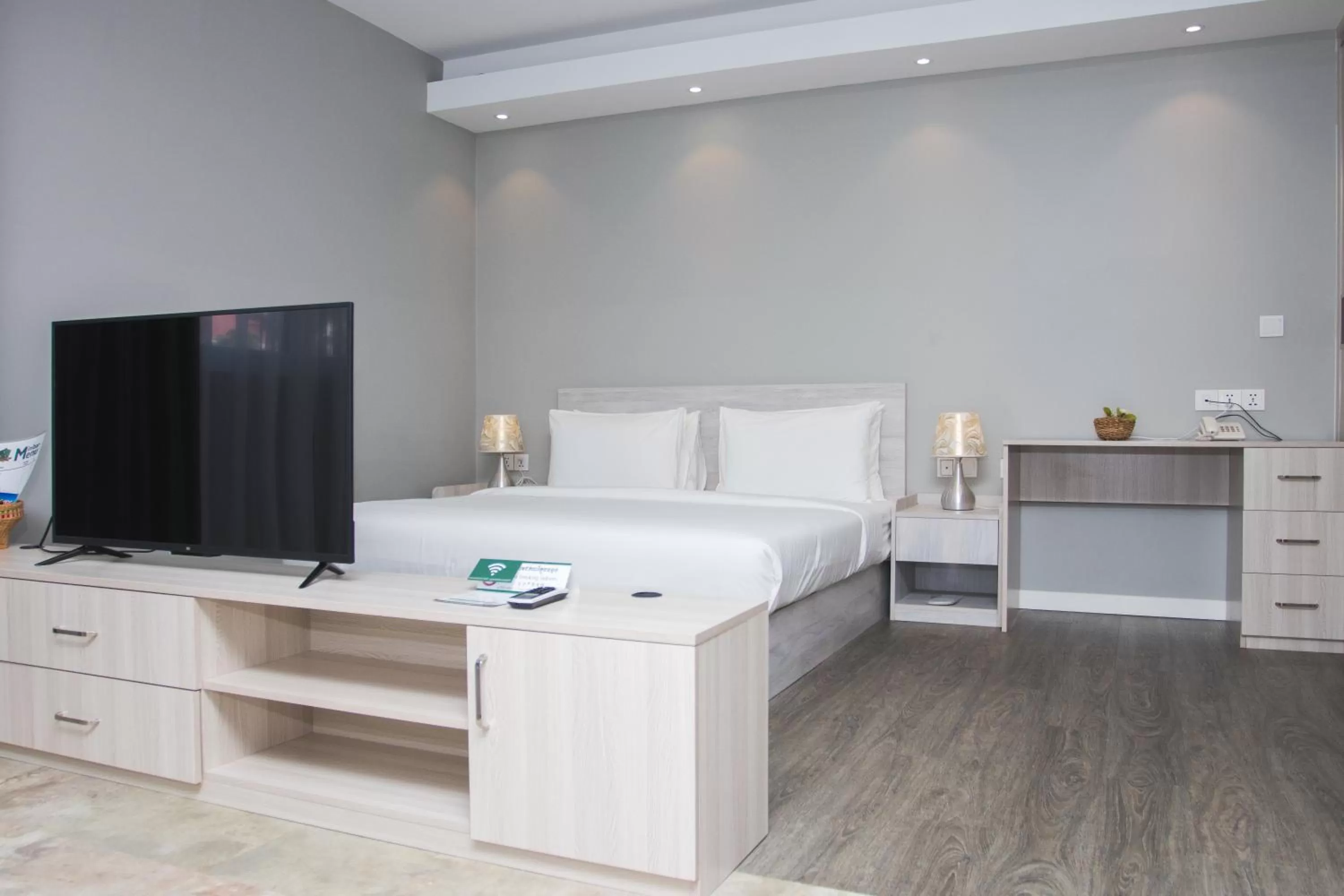 Bed in Cambodian Country Club