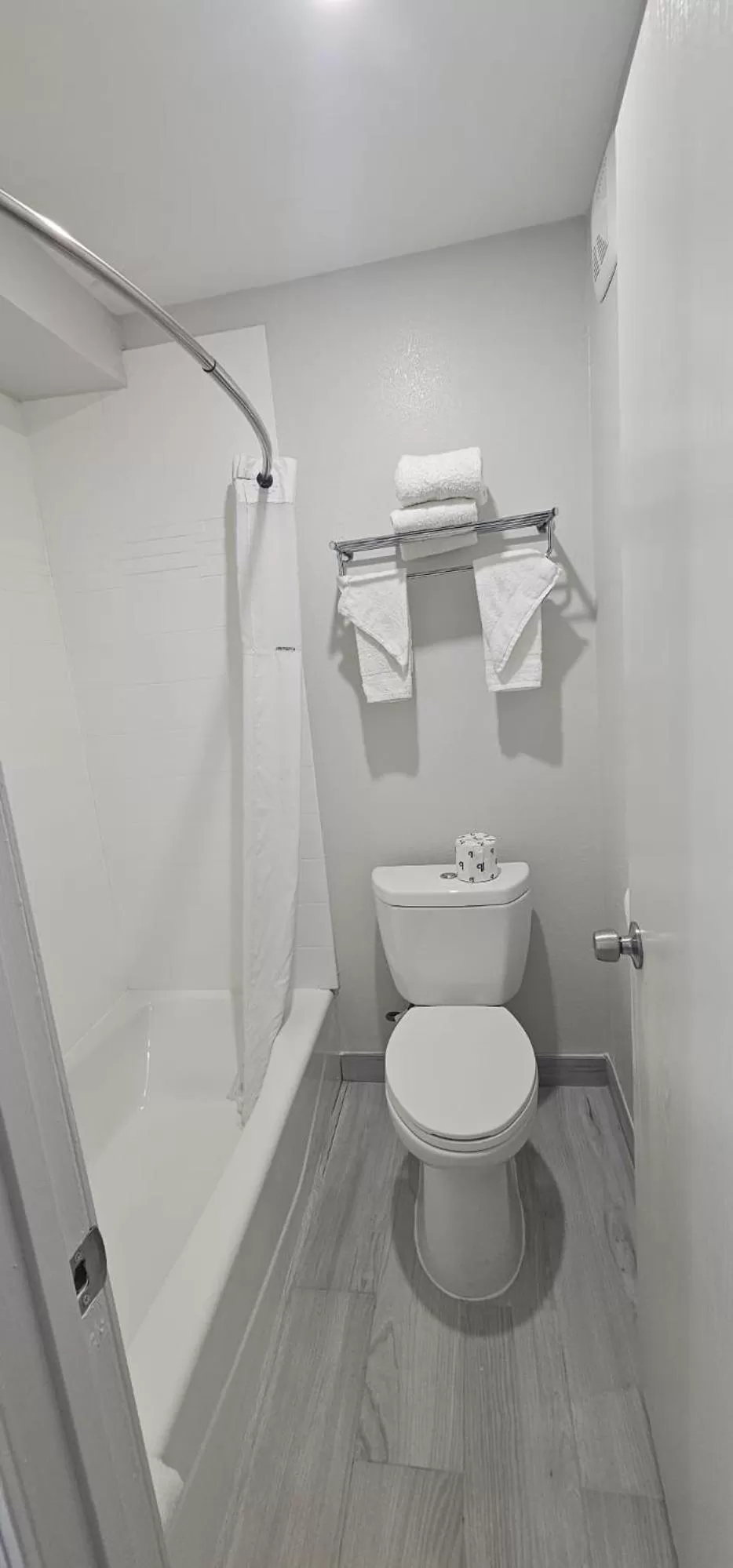 Toilet in Days Inn by Wyndham Indianapolis East Post Road