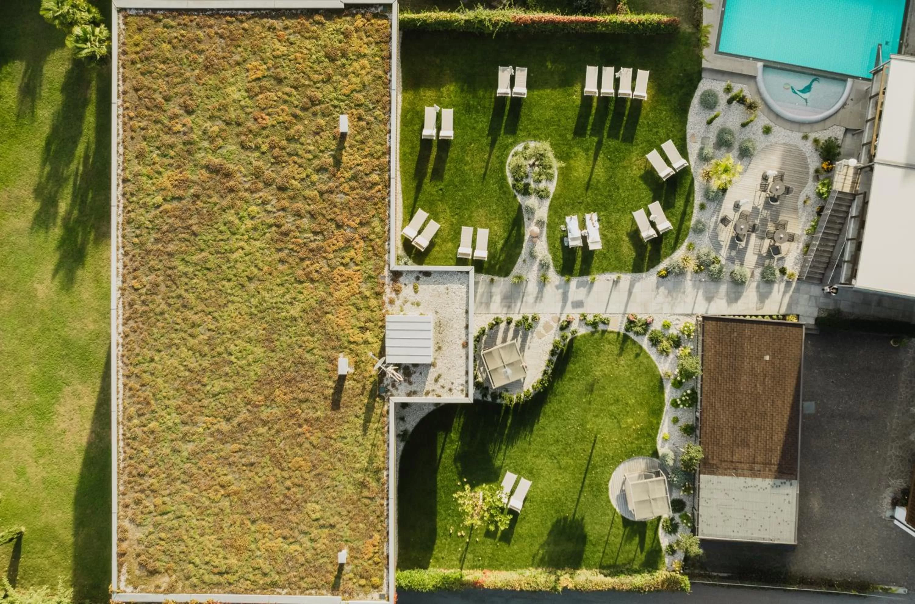 Garden in Hotel Der Heinrichshof