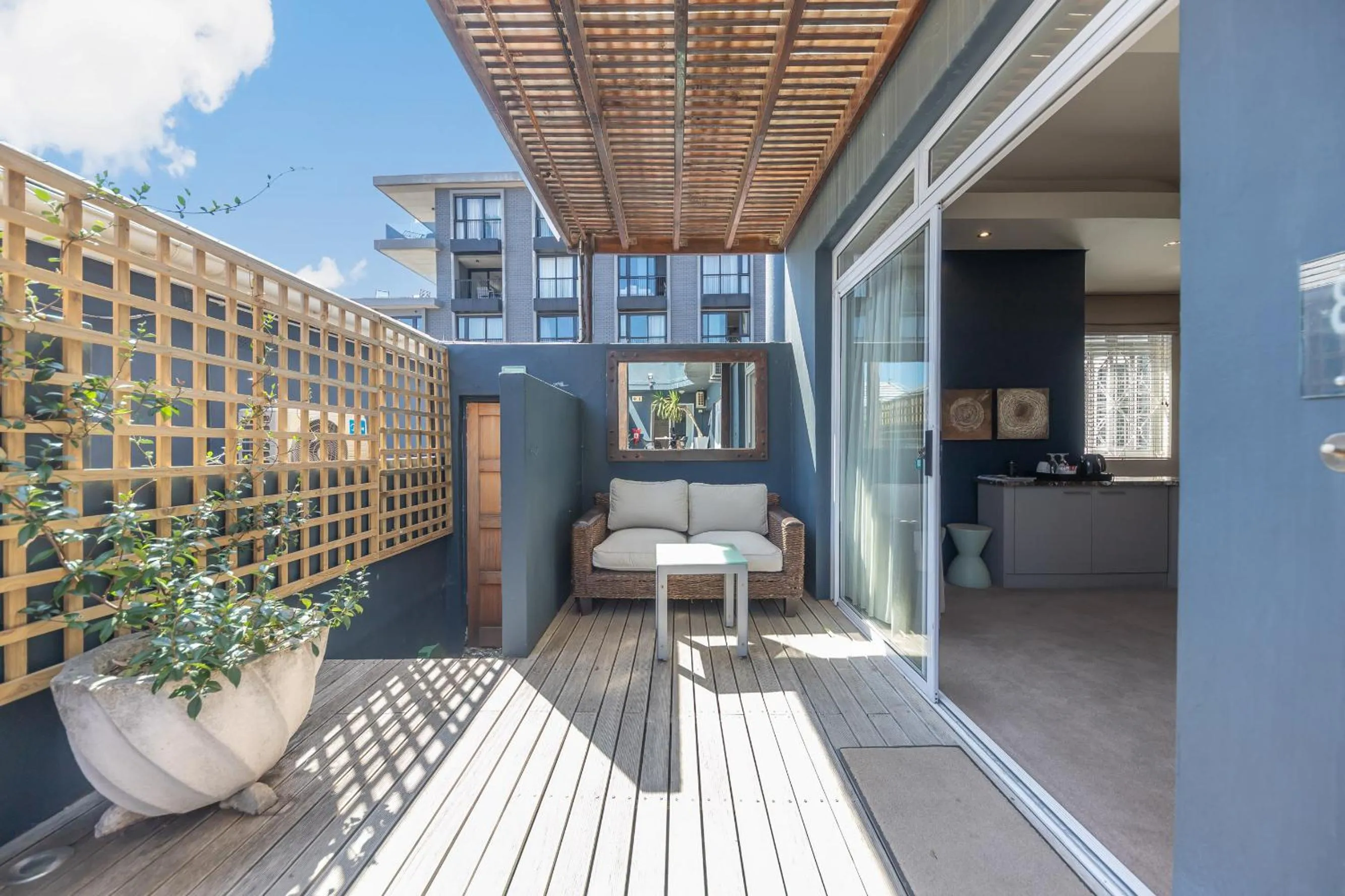 Patio in O on Kloof Boutique Hotel & Spa