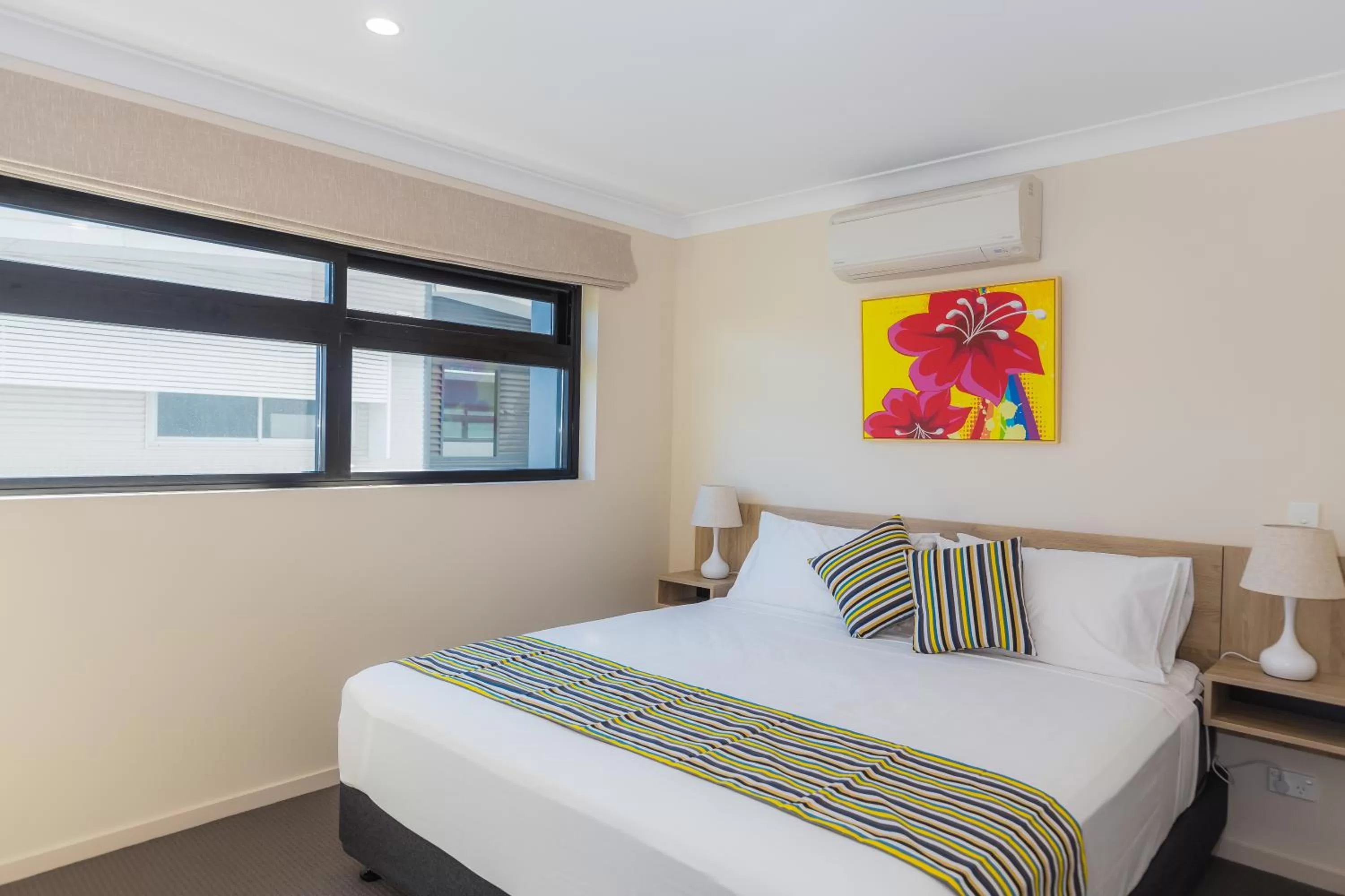 Bed in The Windsor, Hotel Rooms & Apartments