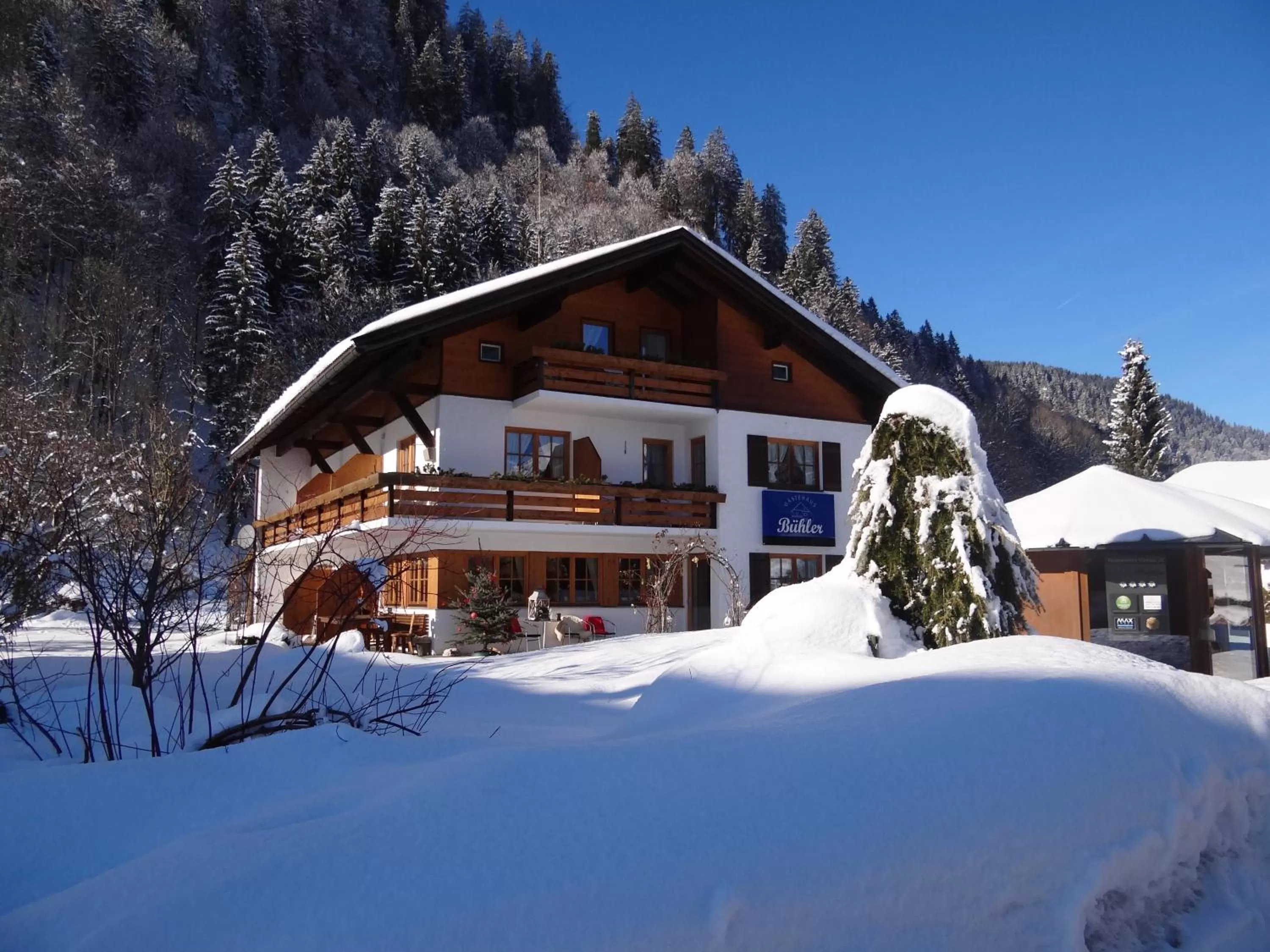 Property building in Gästehaus Bühler