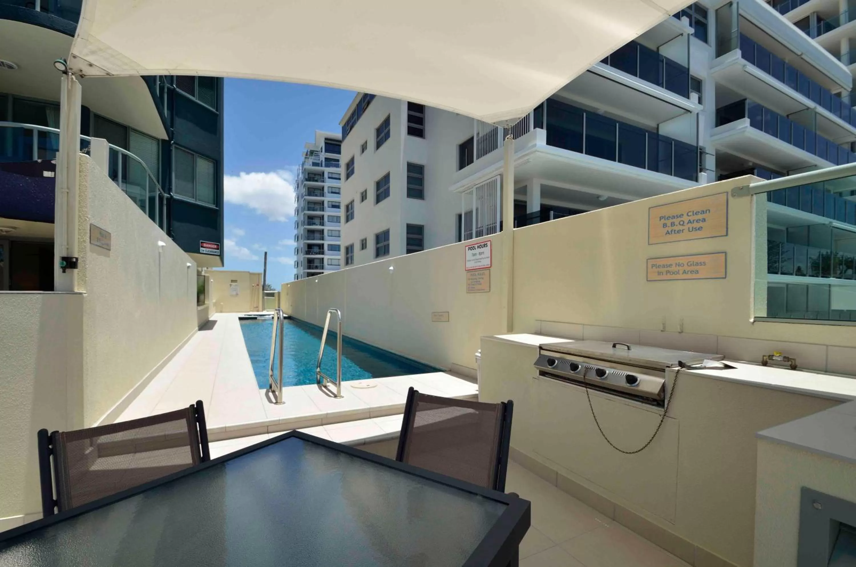 BBQ facilities in Malibu Apartments