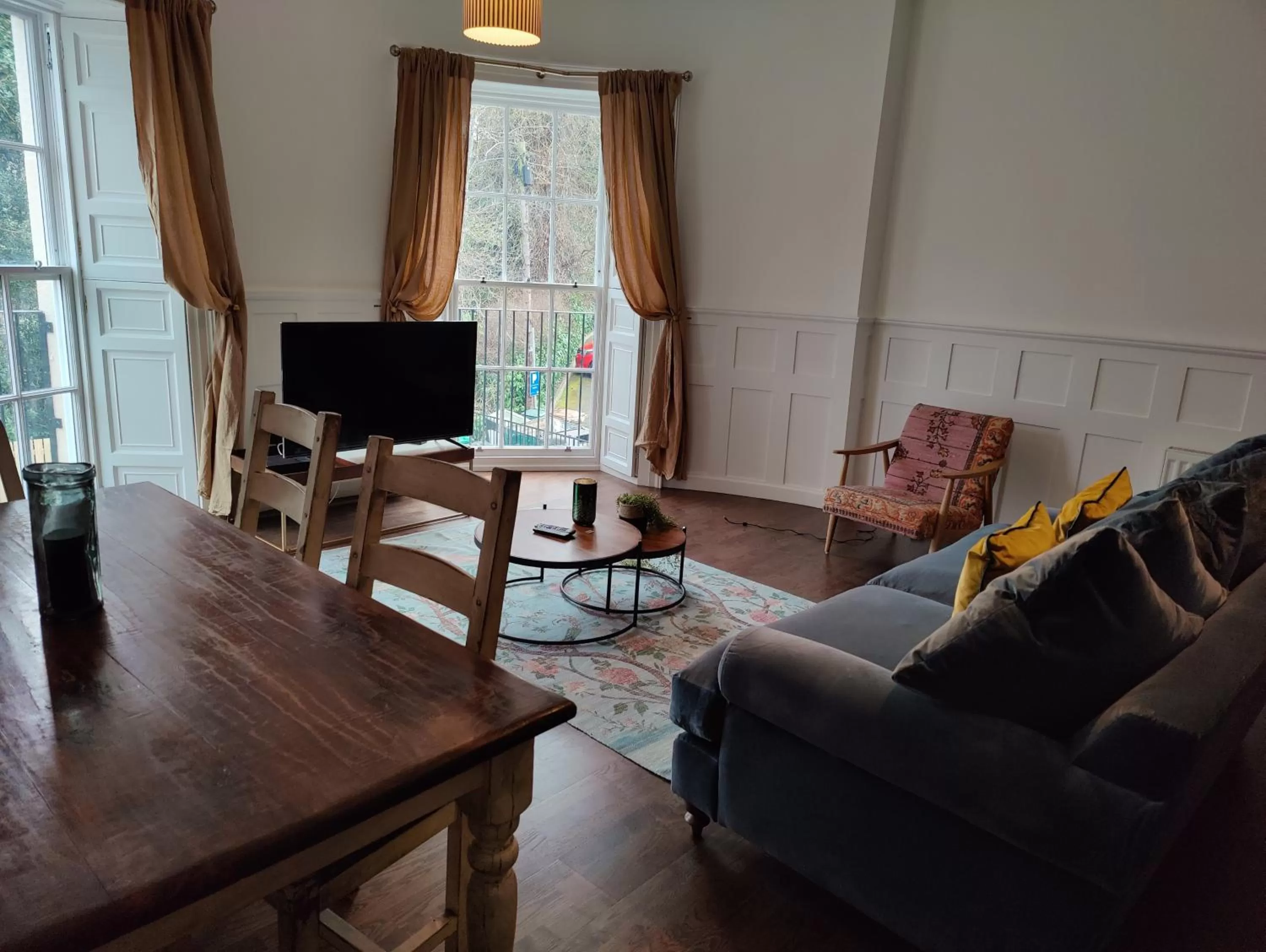 Living room in Slateford House 1770 Luxury Aparthotel by The House of Danu