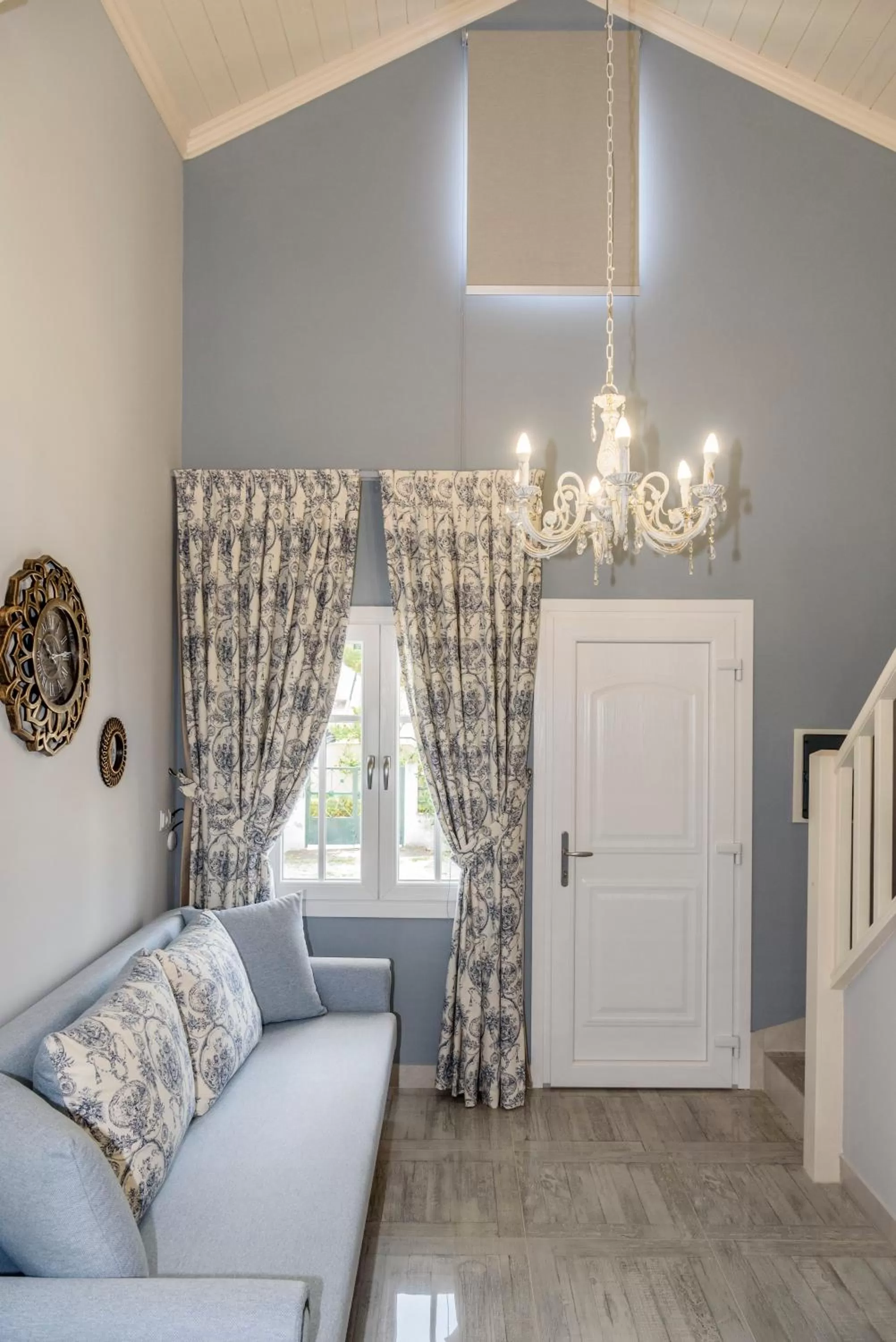 Living room in Nafsika Suites