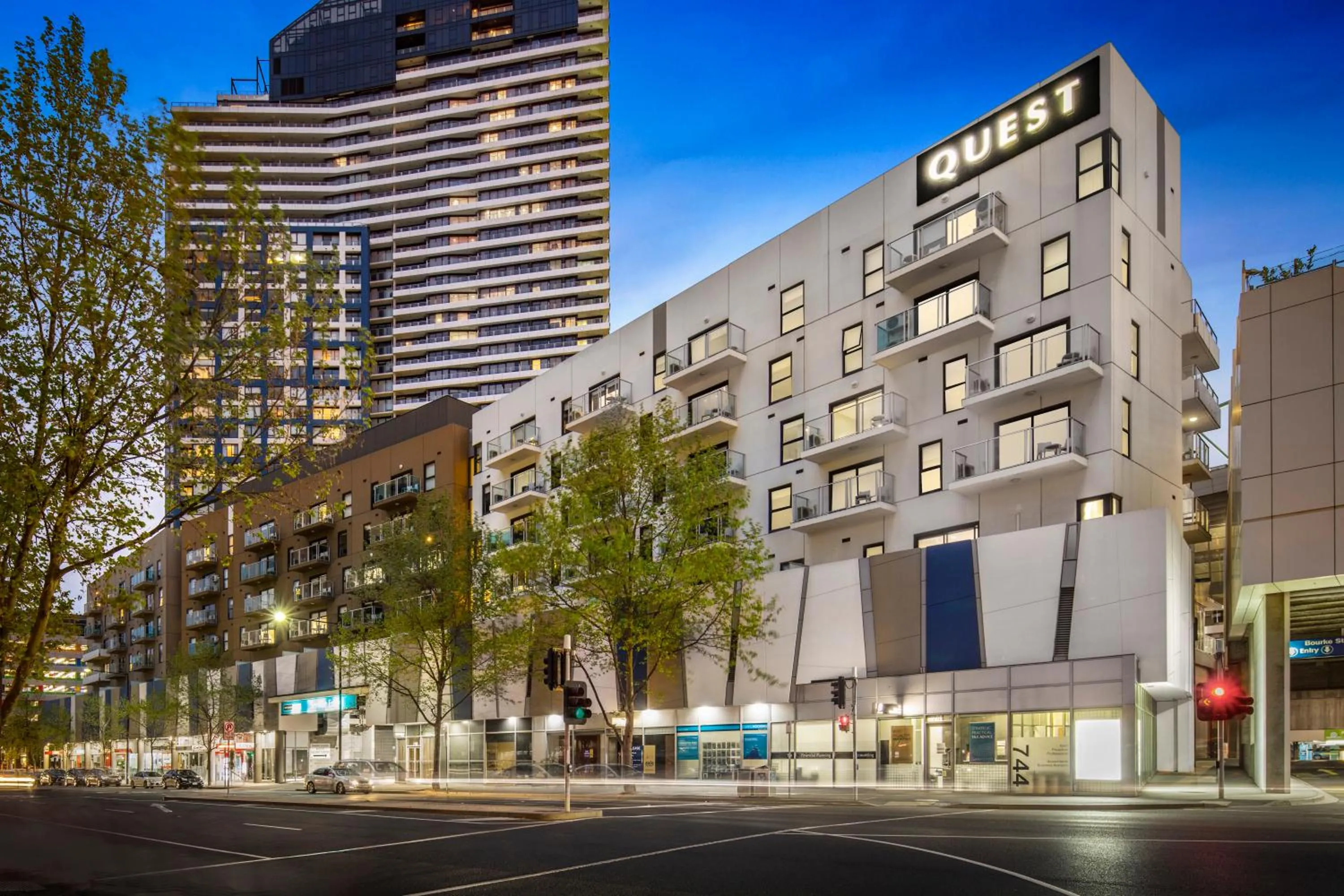 Property building in Quest Docklands