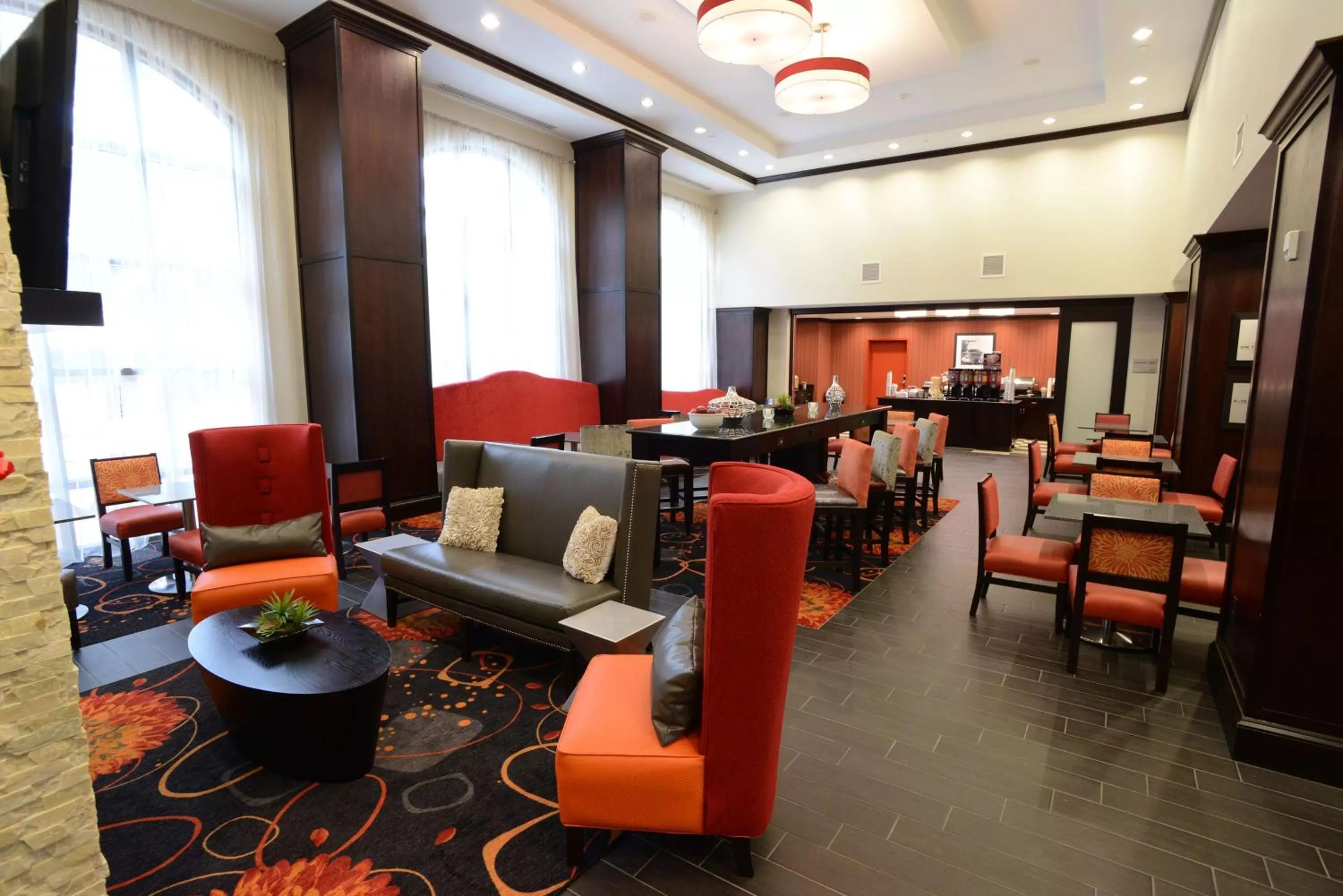 Lobby or reception in Hampton Inn & Suites Albany at Albany Mall