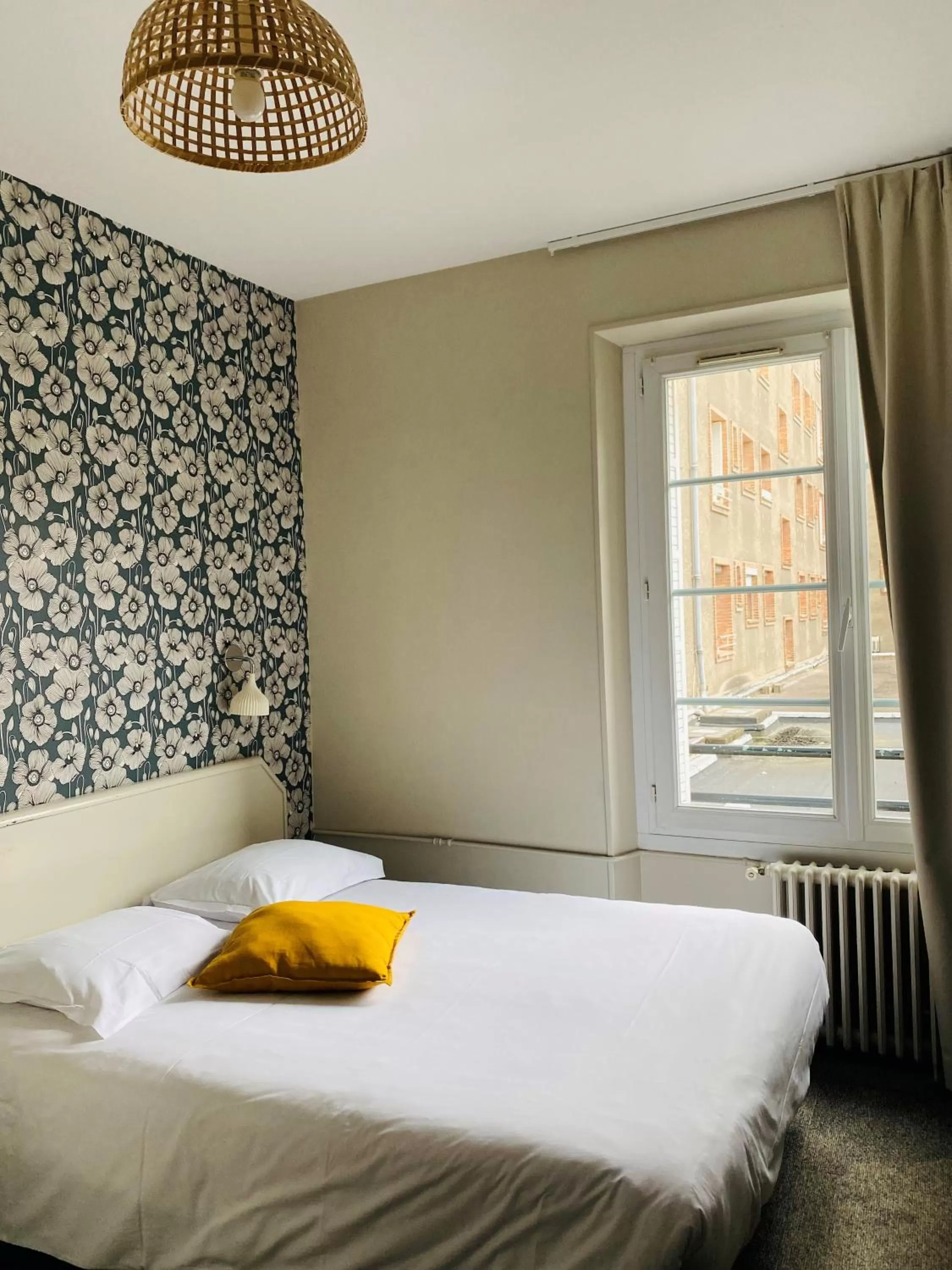 Photo of the whole room, Bed in Logis Hôtel Marguerite