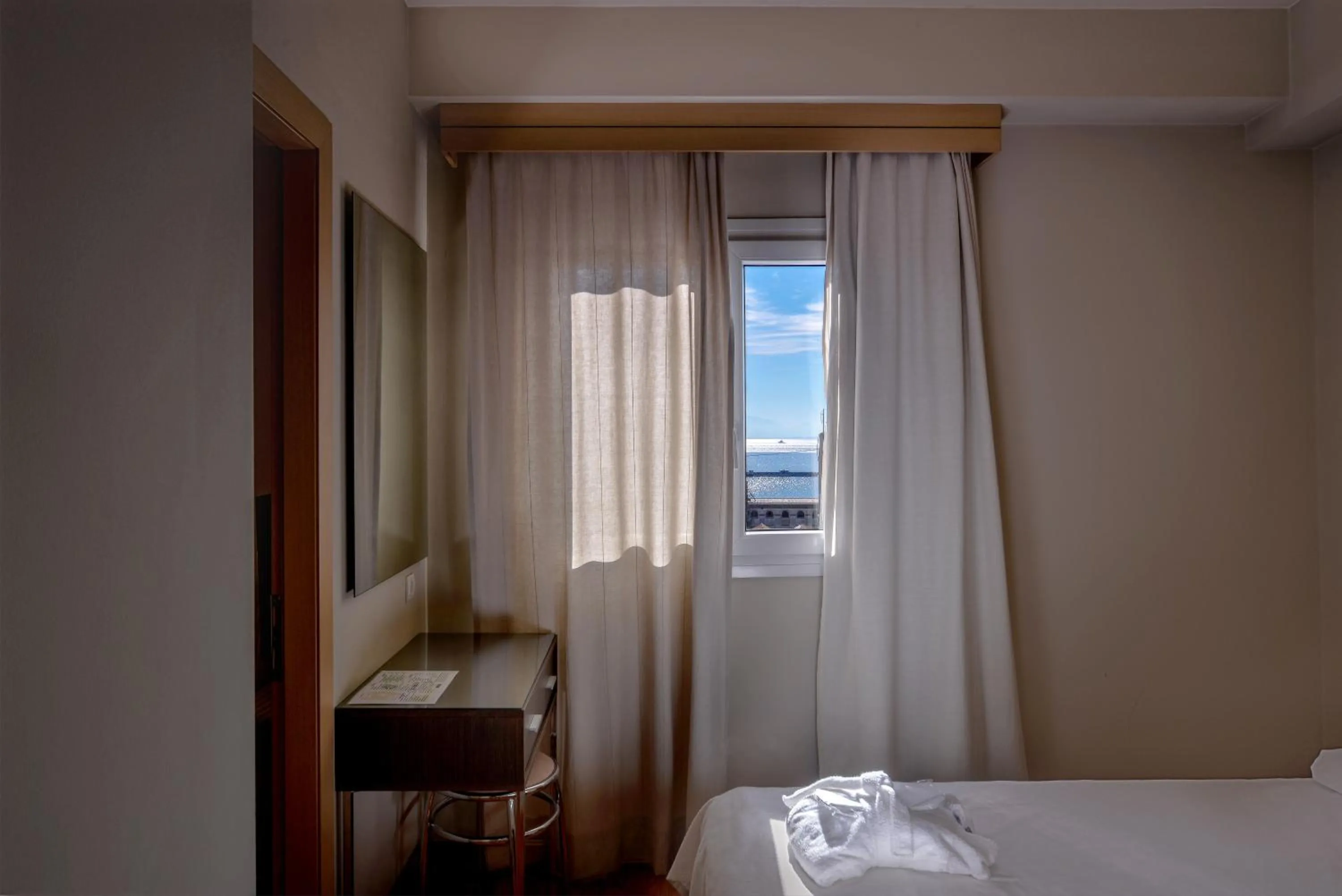 Decorative detail, Bed in Astoria Hotel Thessaloniki