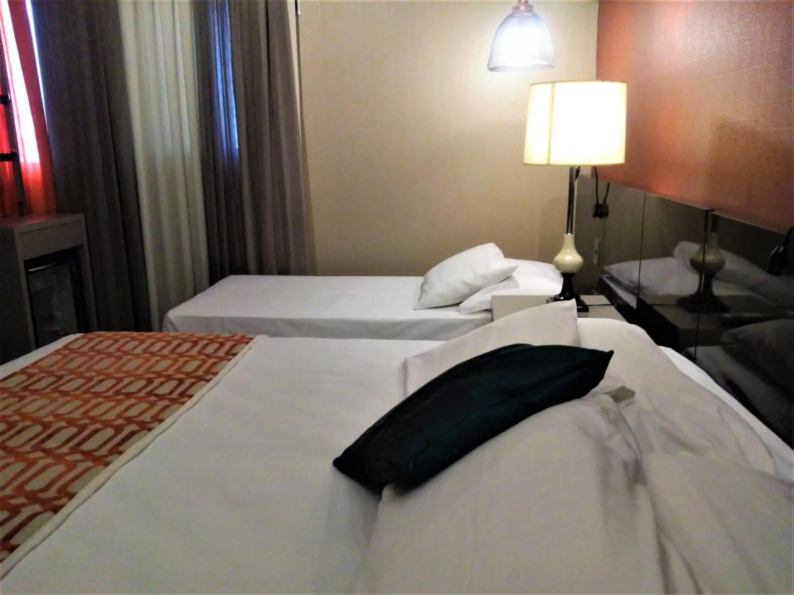 Bed in Sandri Palace Hotel