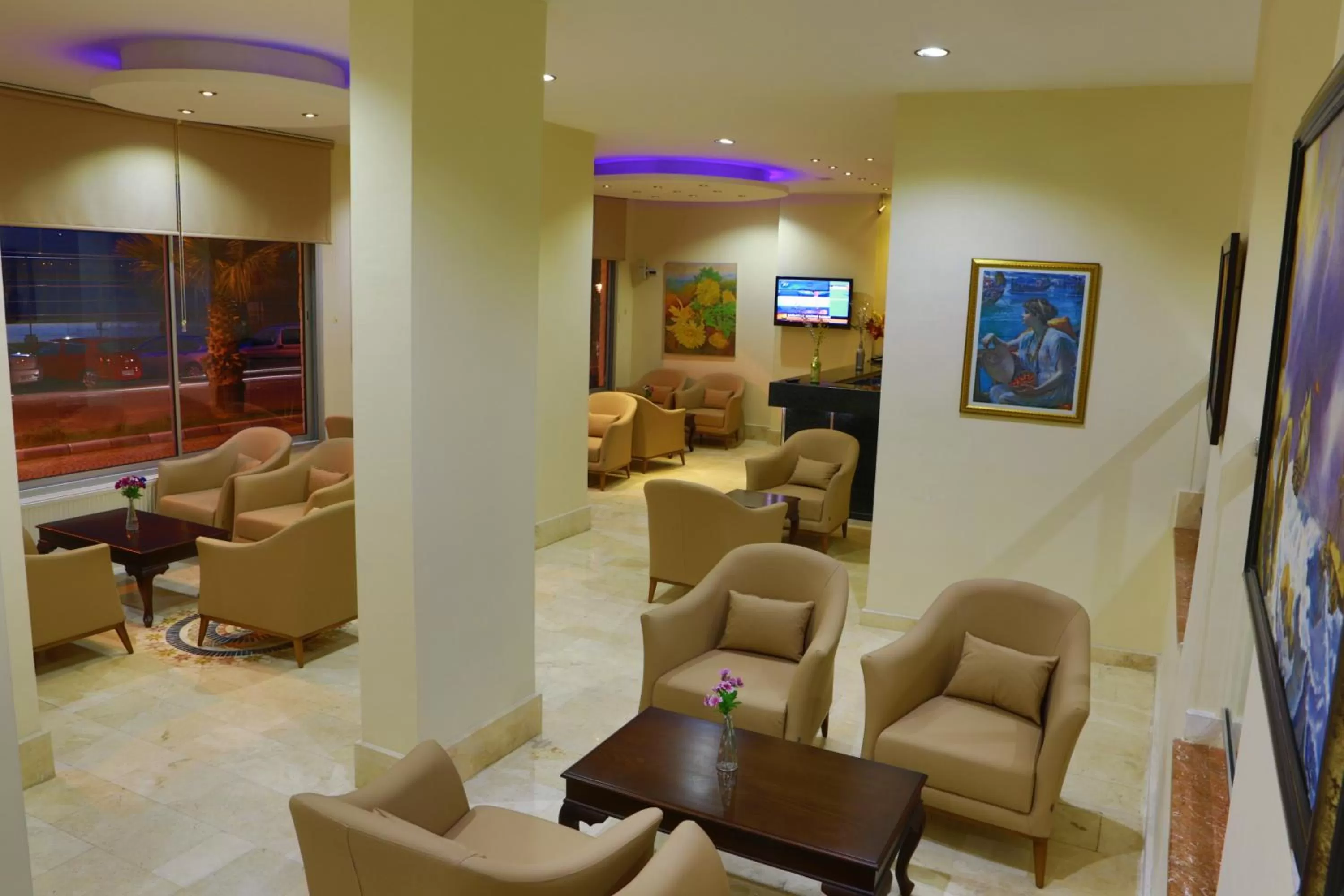 Lounge or bar in Perla Hotel