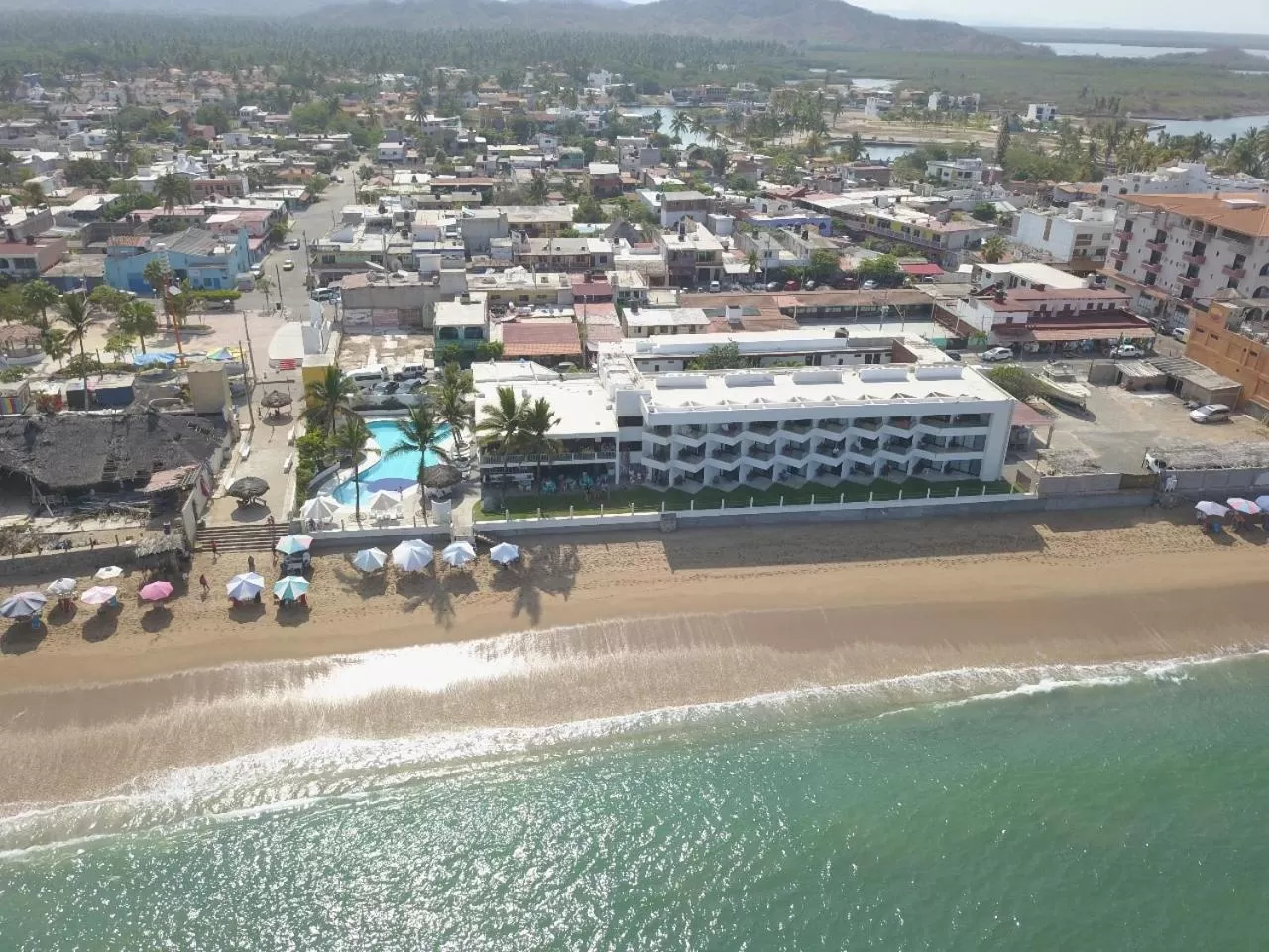 Bird's eye view in Hotel Barra de Navidad