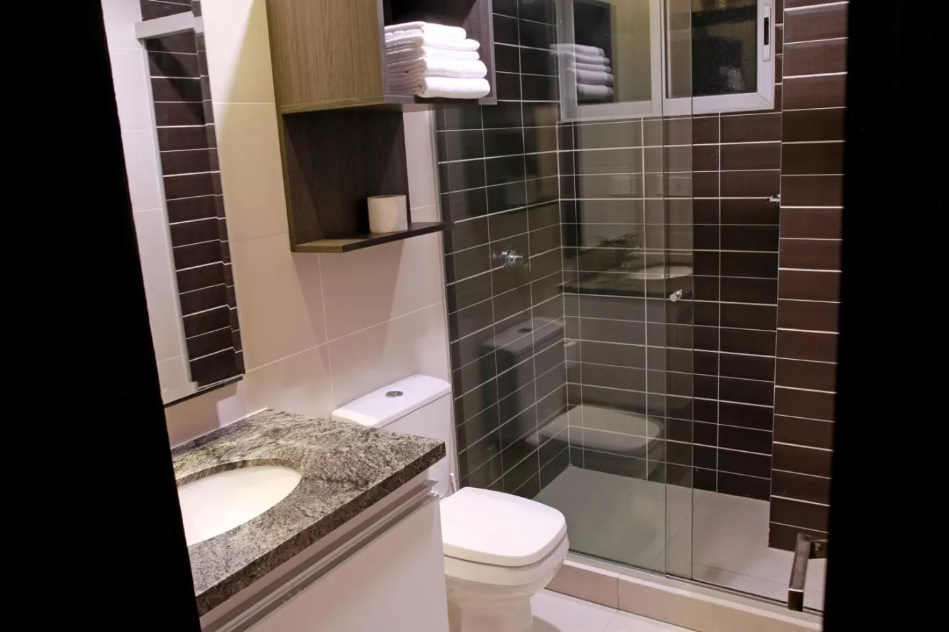 Bathroom in Urban Suites Apart Hotel