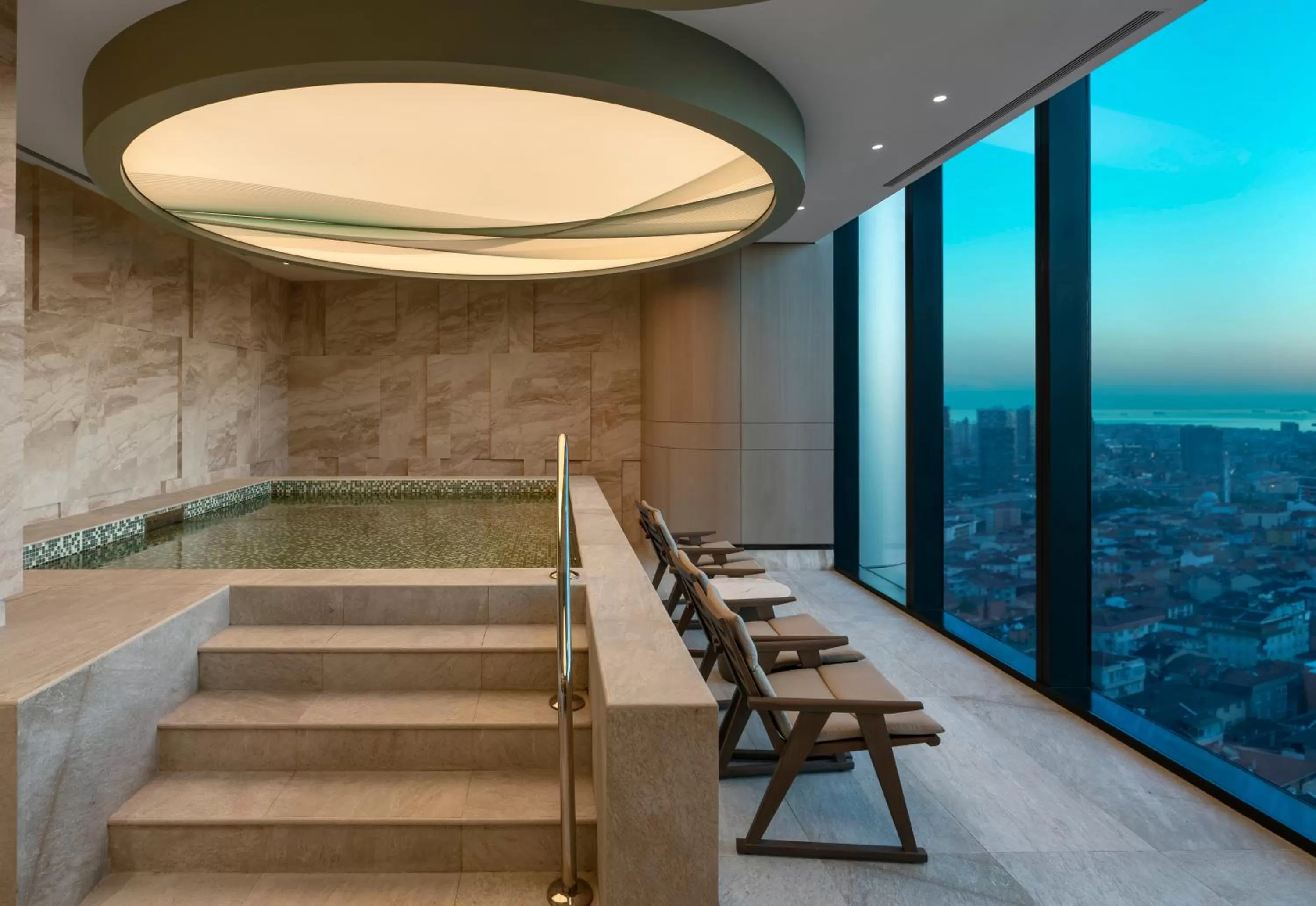 Swimming pool in Address Istanbul