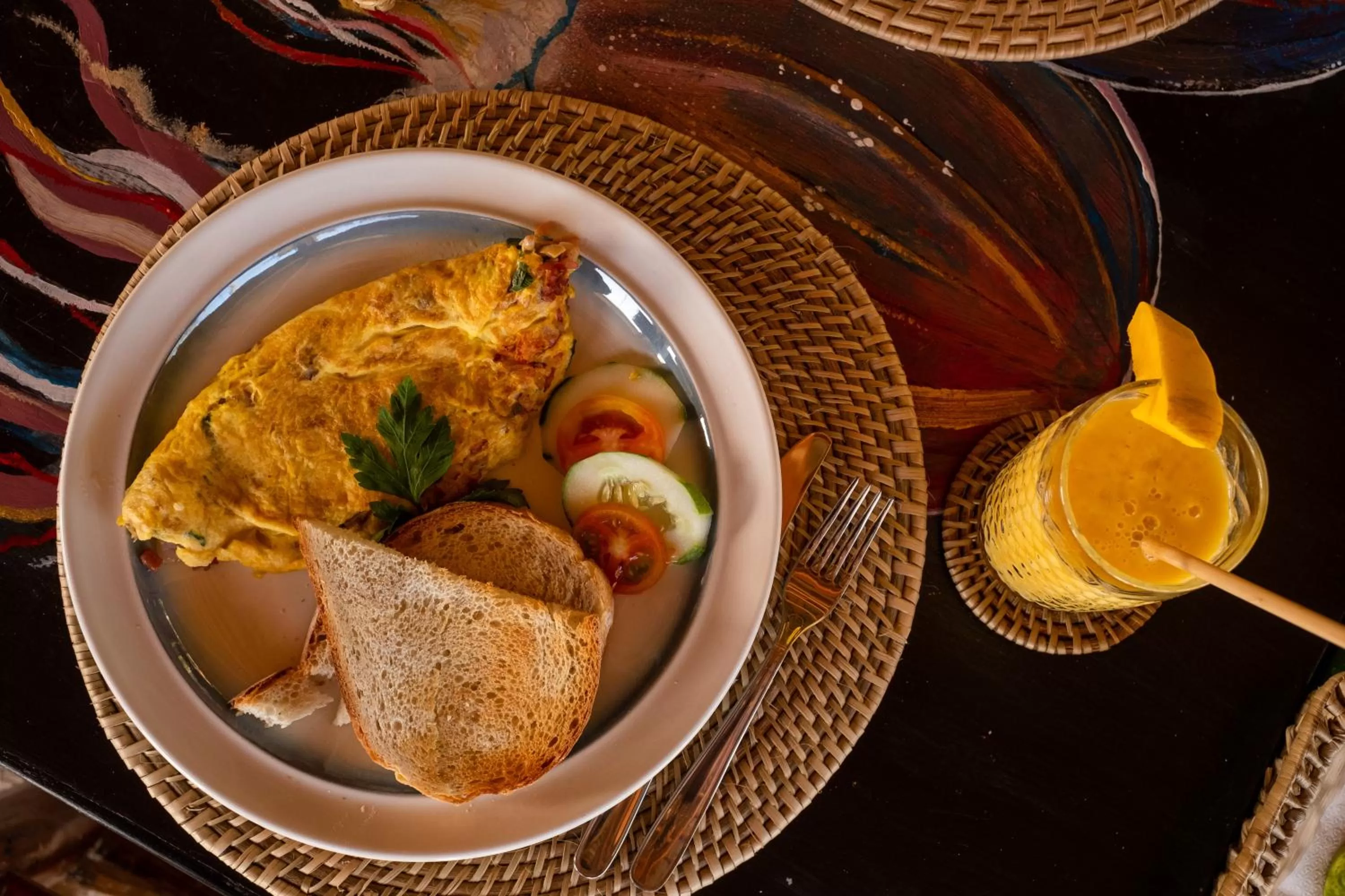 Breakfast in Amihan Beach Cabanas