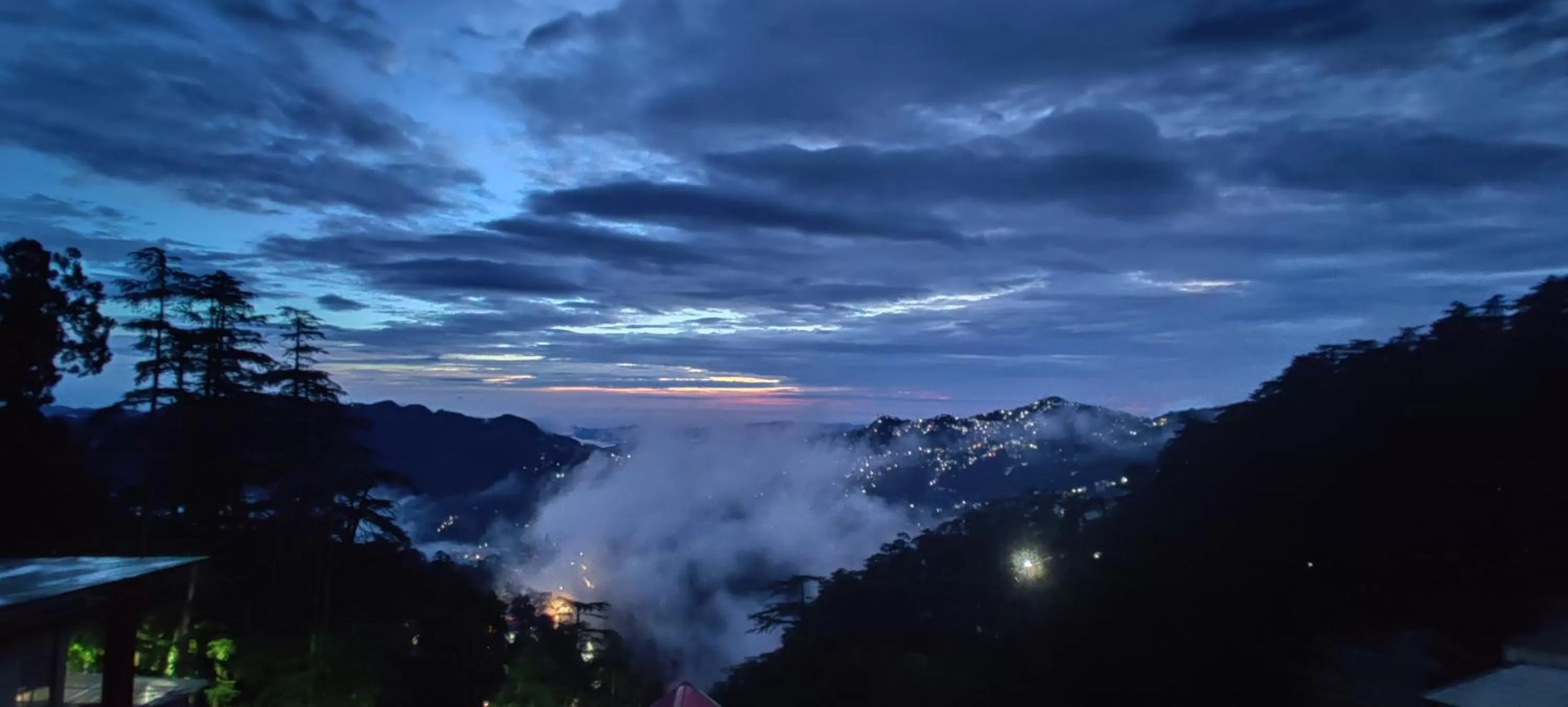 View (from property/room) in Honeymoon Inn Shimla