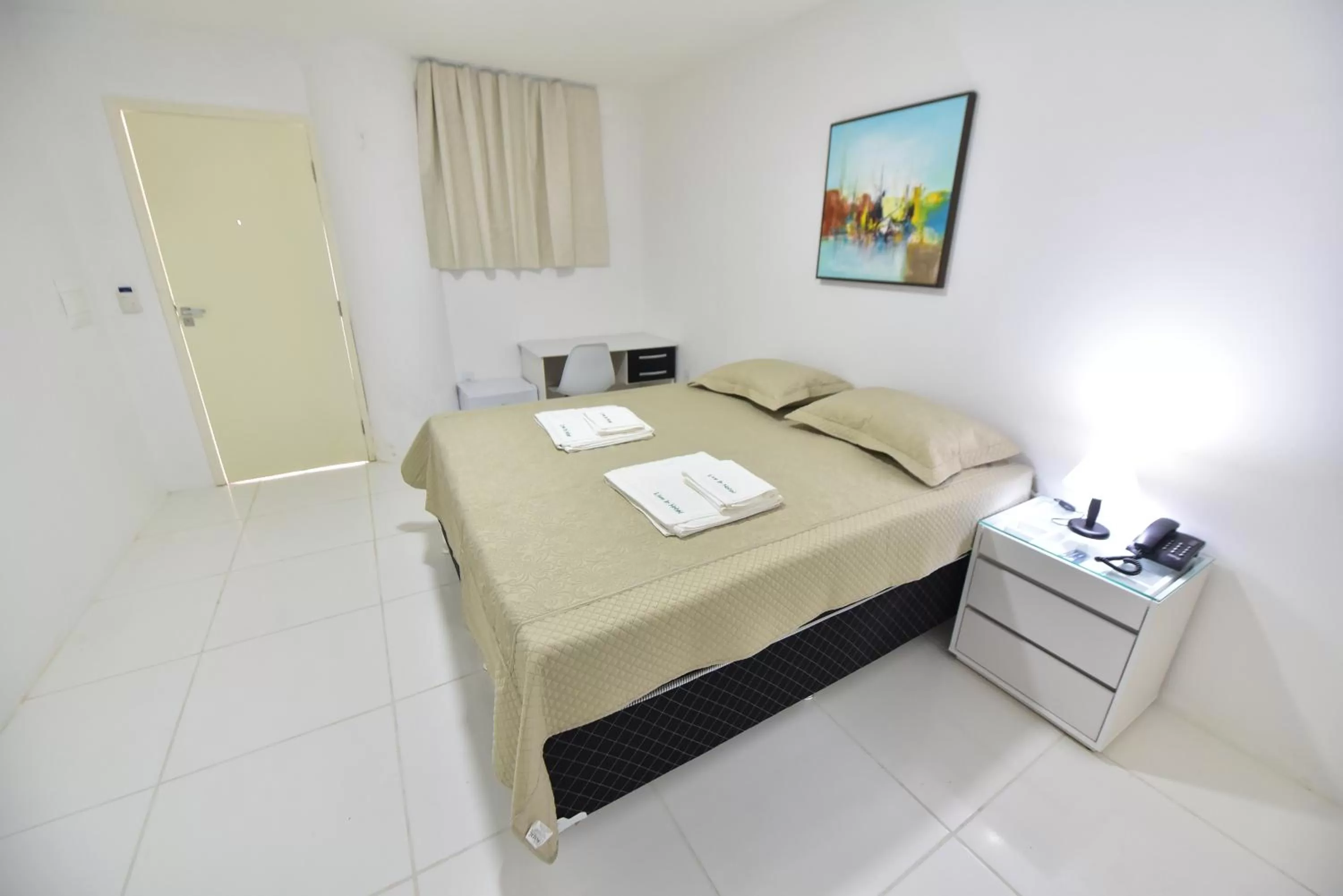 Bed in LIVE IN FORTALEZA HOTEL