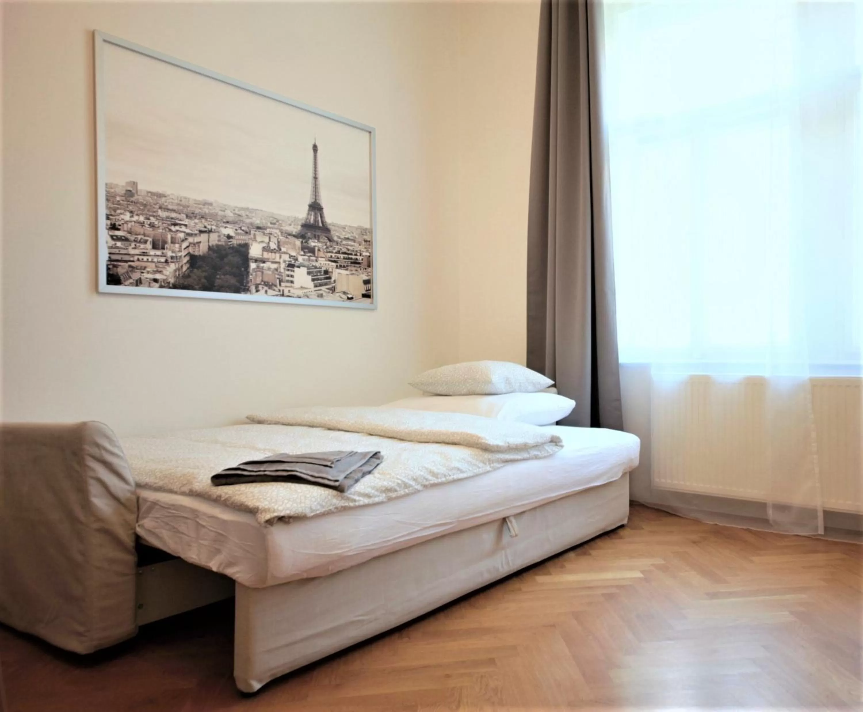 Bed in City Castle Aparthotel