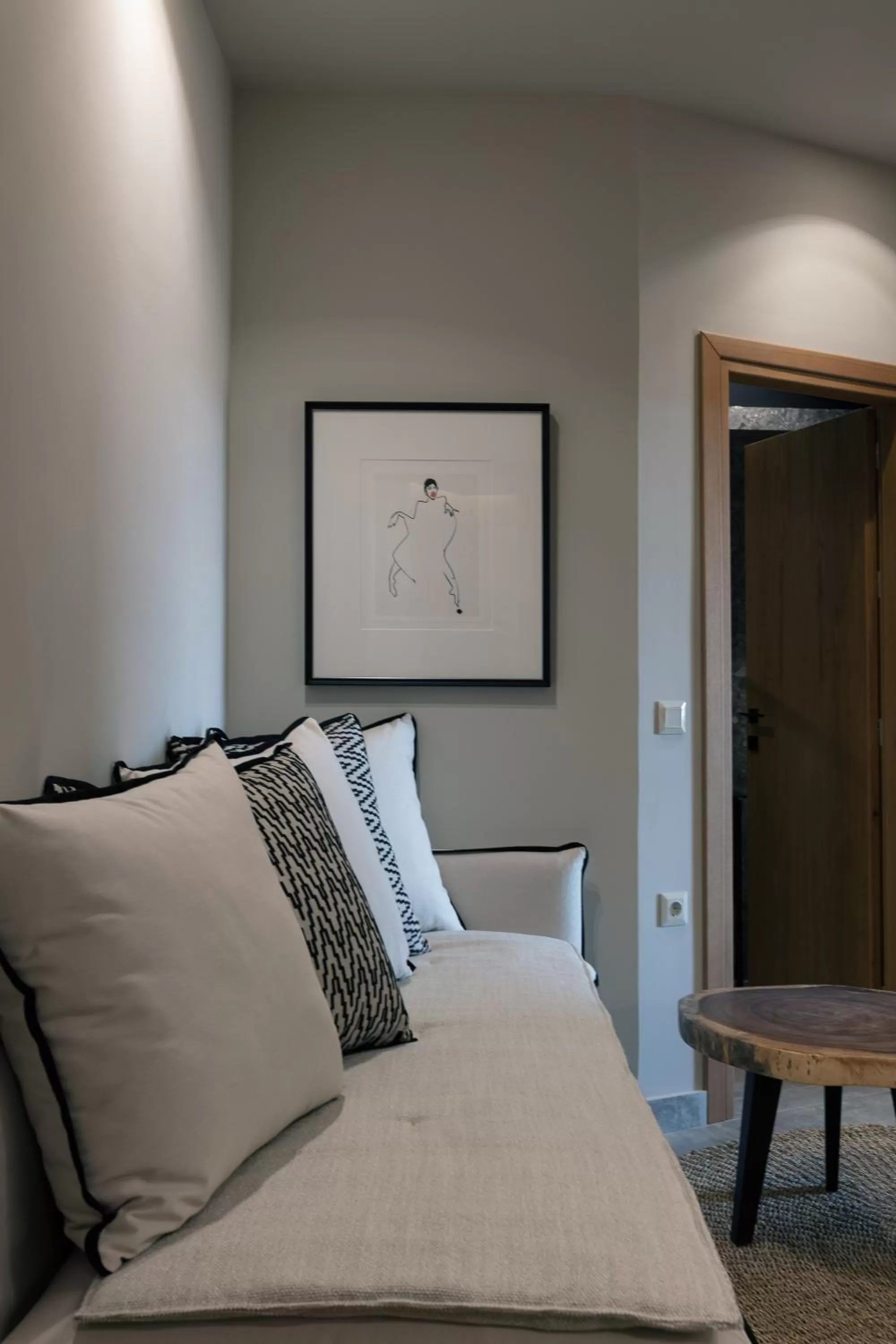 Seating area, Bed in Chapter 02 Gallery Suites - ex GD Gallery Suites