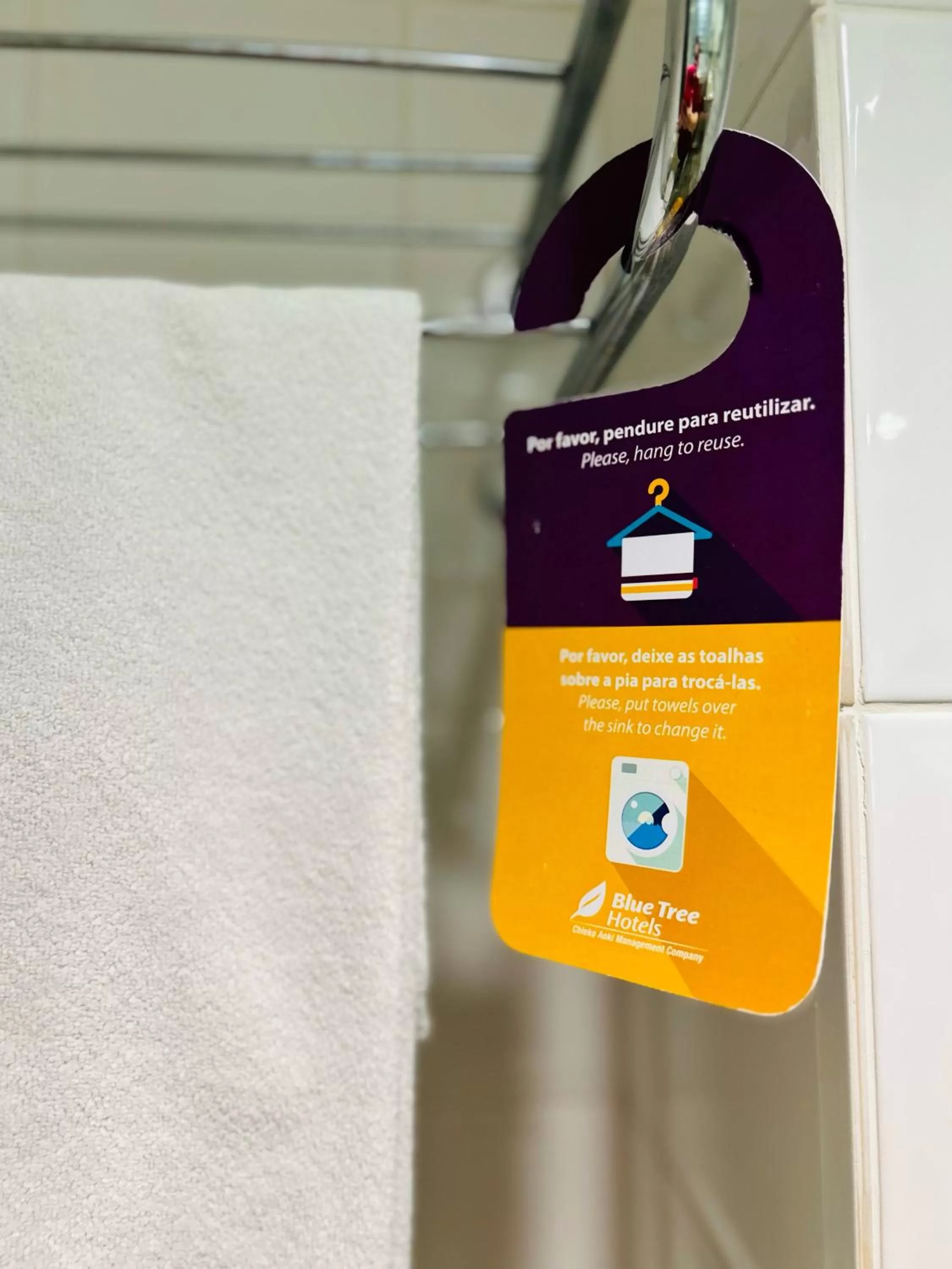 towels in Blue Tree Towers Joinville