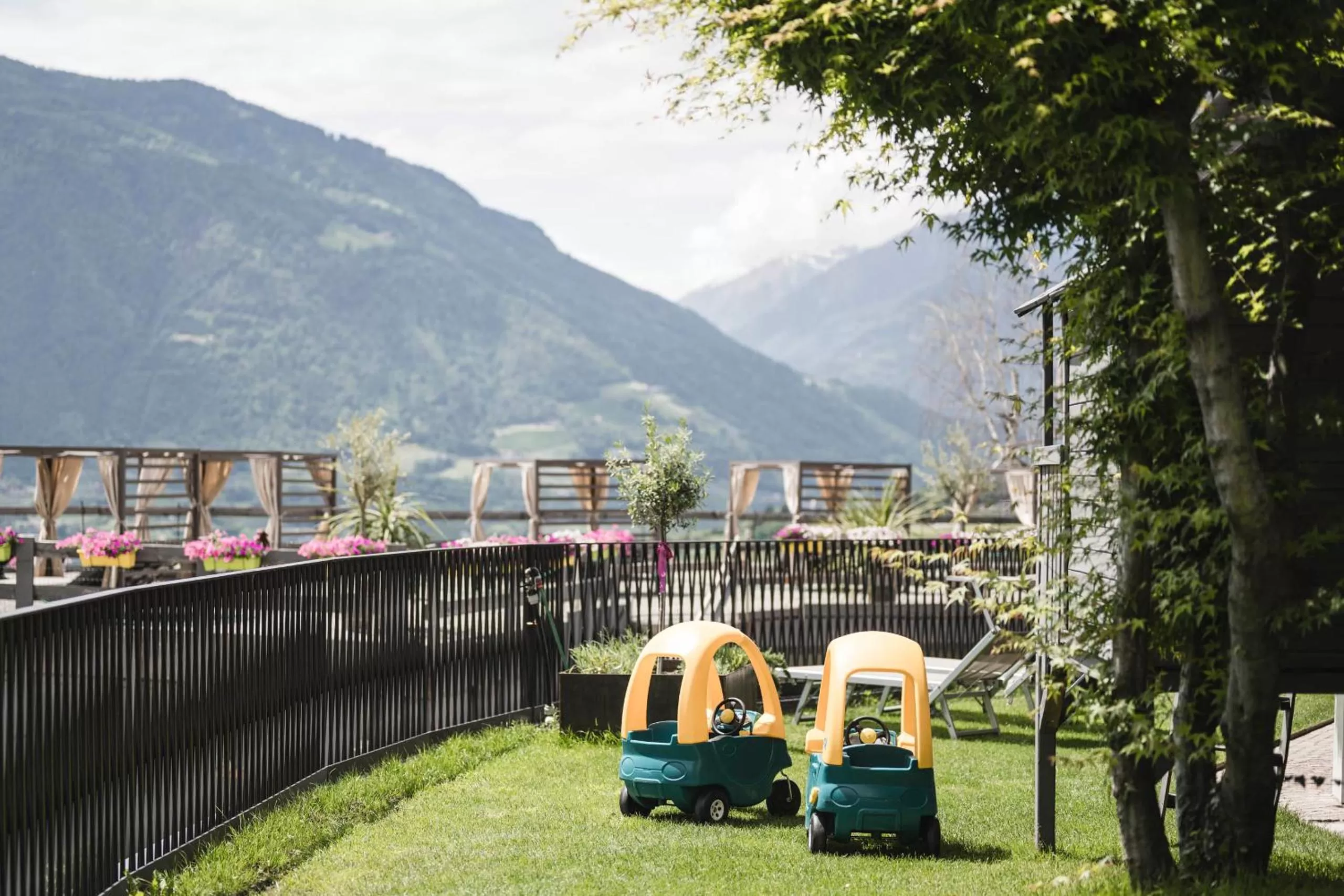 Children play ground in Schenna Resort