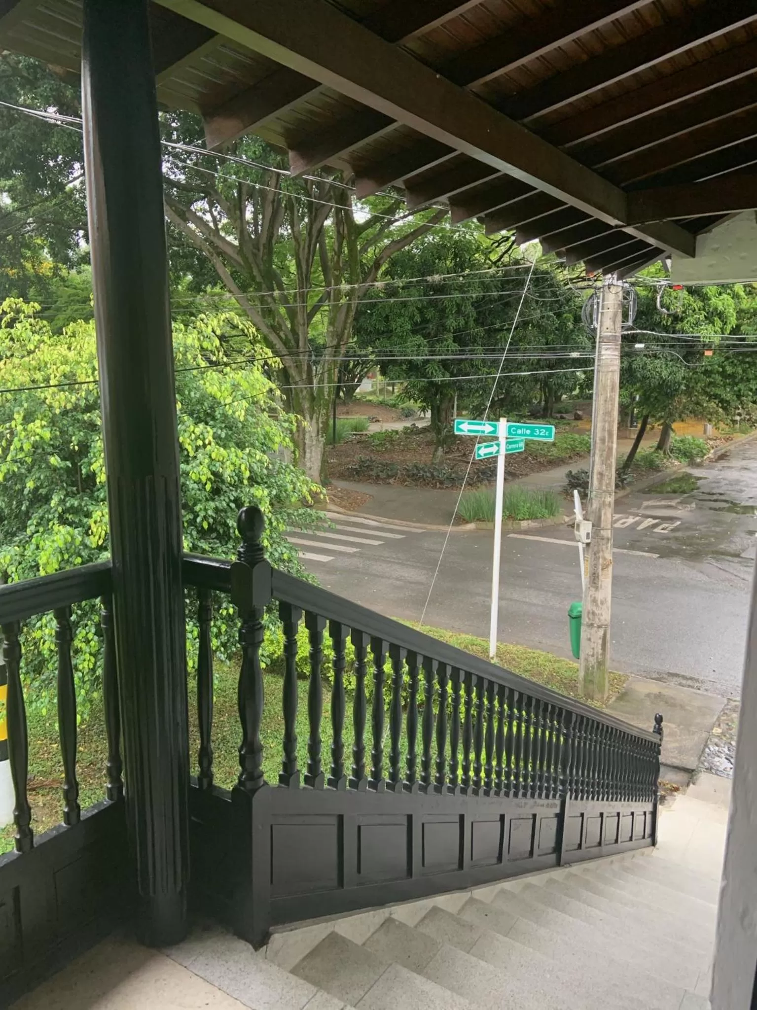 Facade/entrance in Casa Rosales
