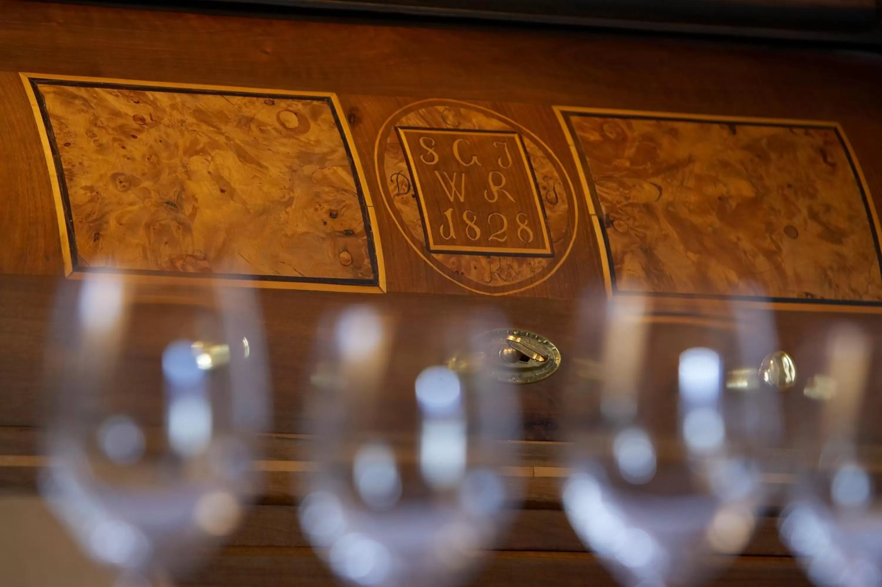 Decorative detail in Hotel Engiadina