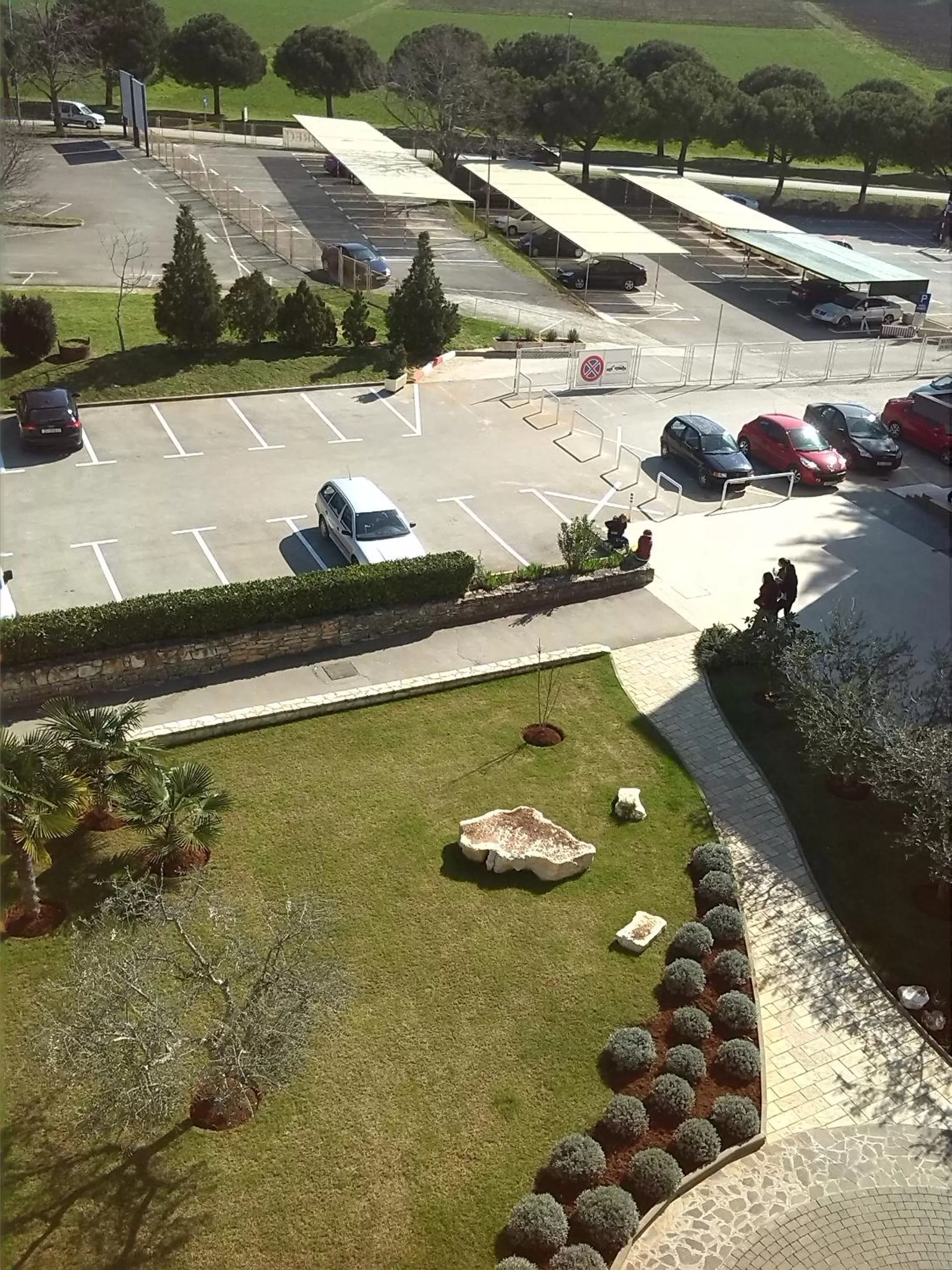 Bird's-eye View in Hotel Porec