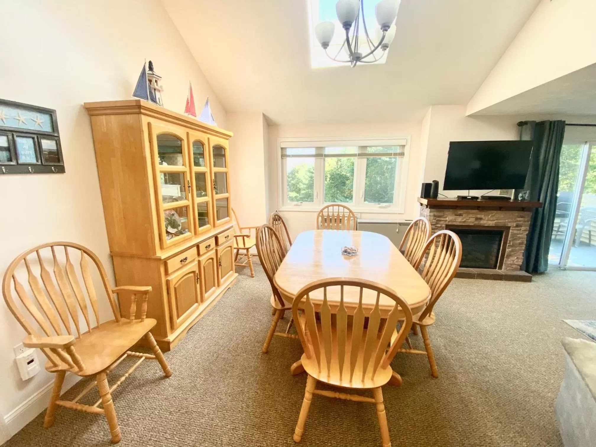 Dining area in Village By The Sea