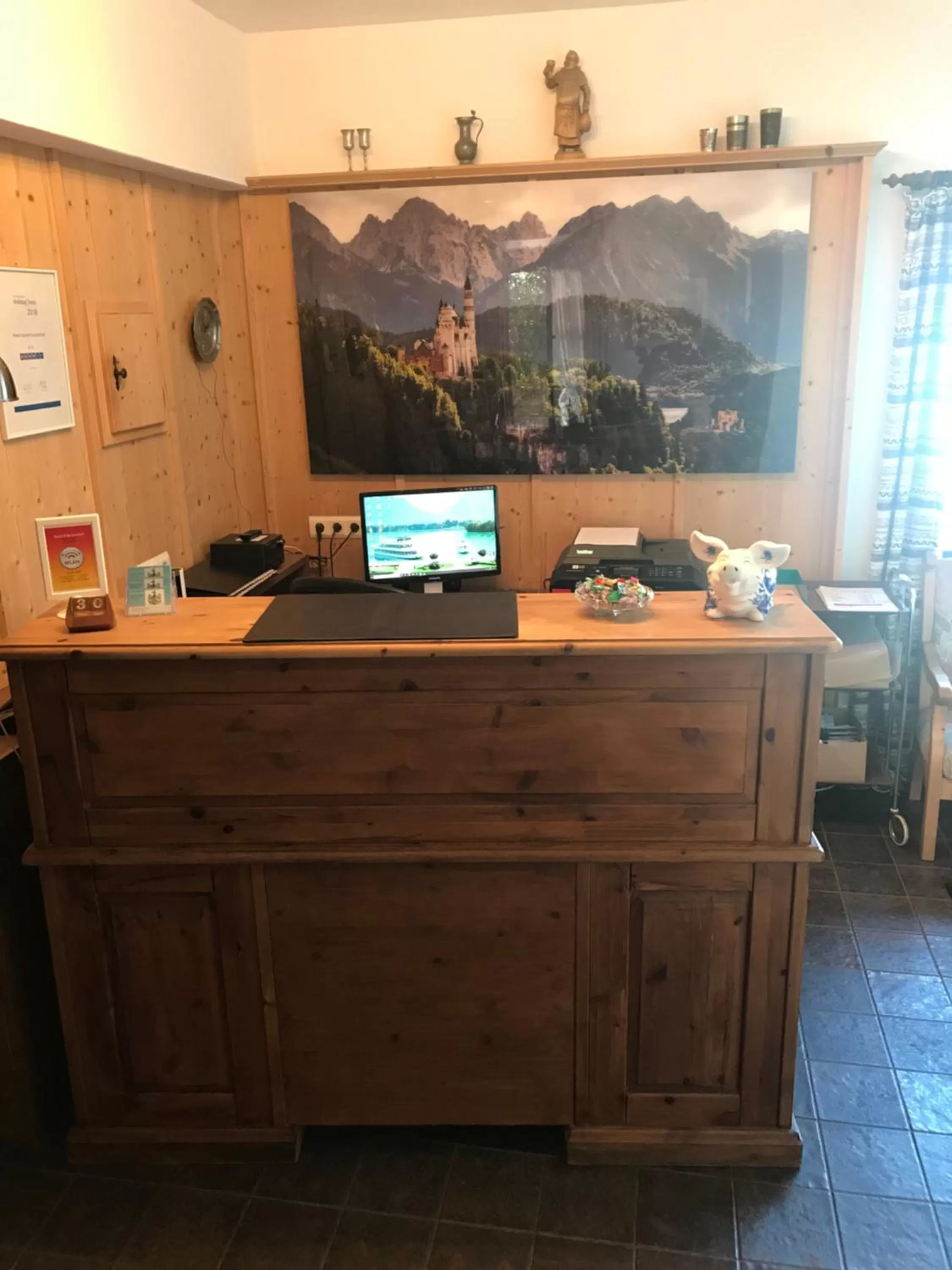 Lobby or reception in Hotel Fürstenhof