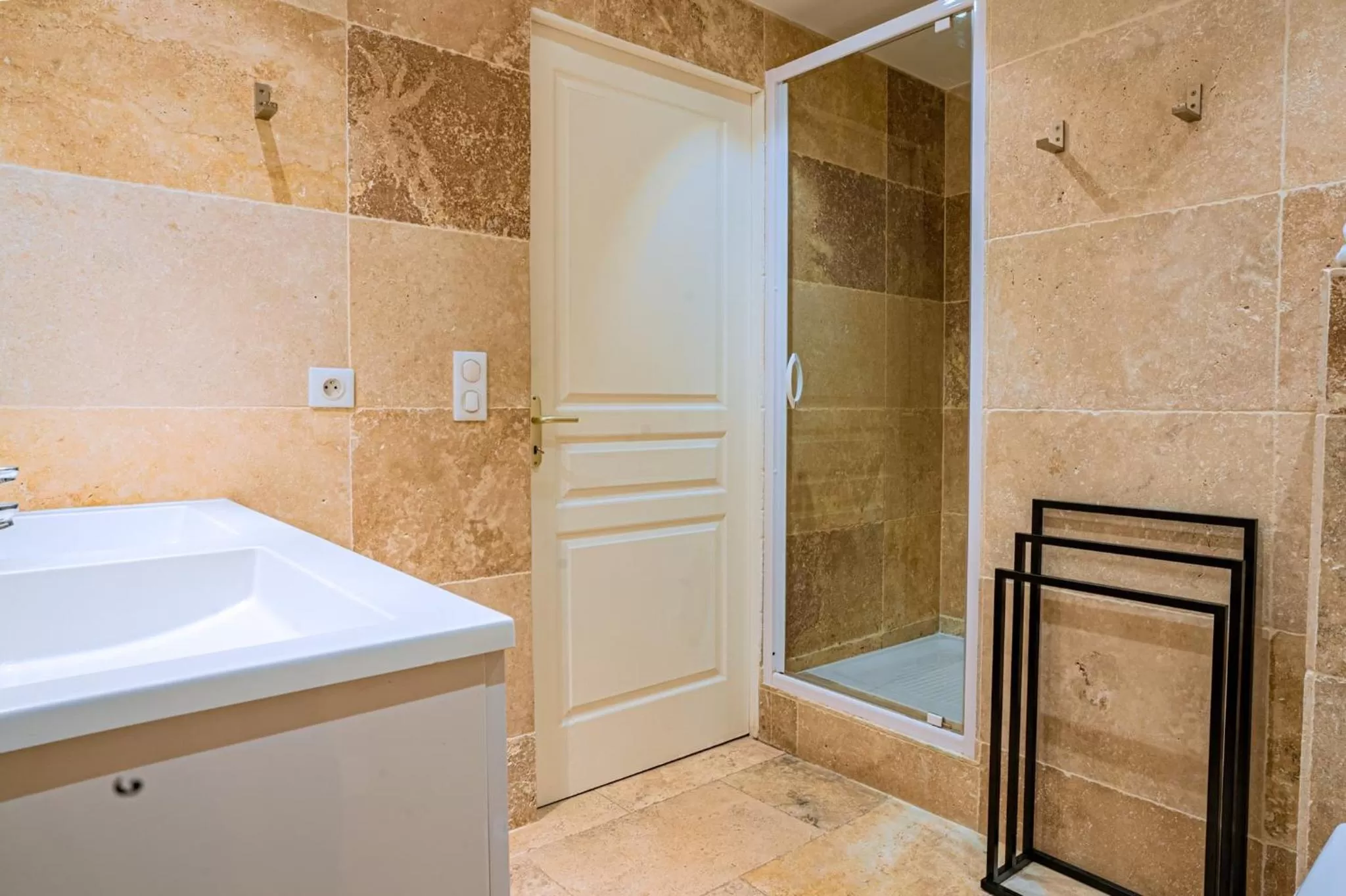 Shower in Domaine de l'Aufrene