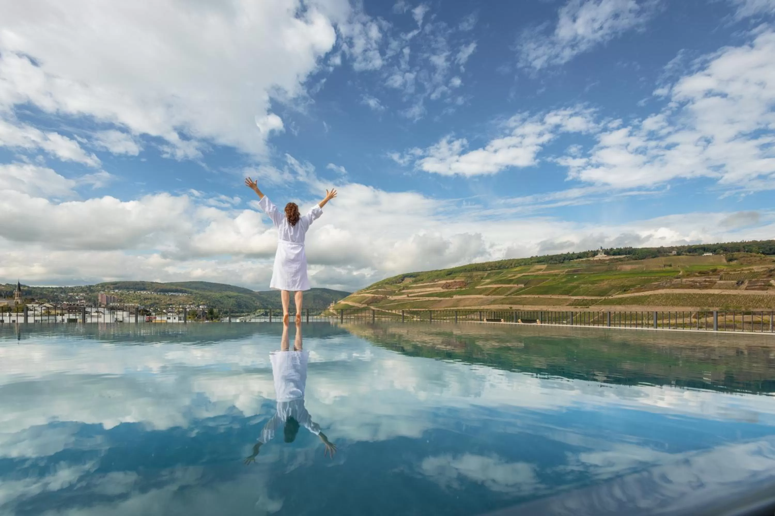 Swimming pool in PAPA RHEIN - Hotel & Spa