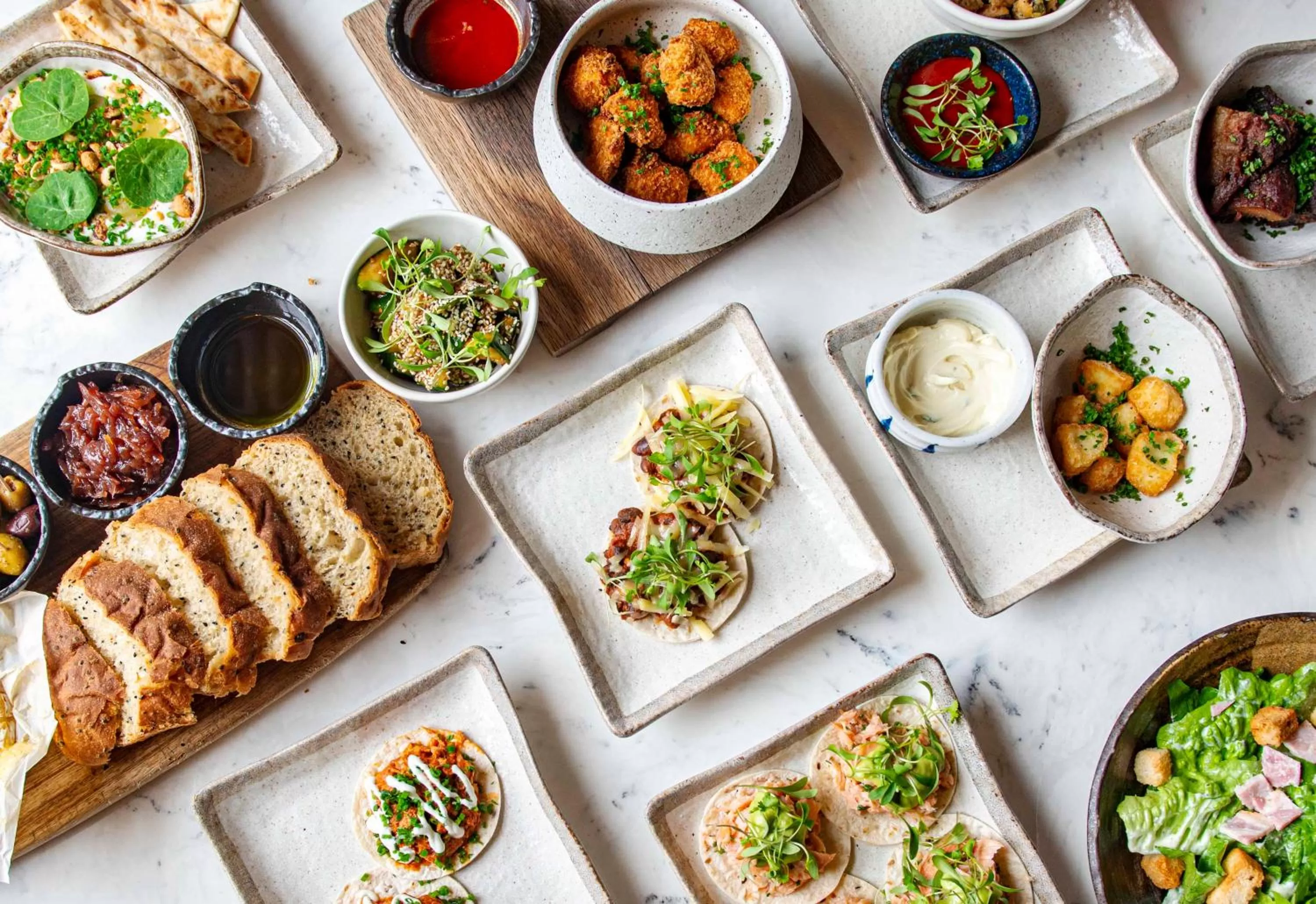 Food and drinks in Harpur's of Melbourne