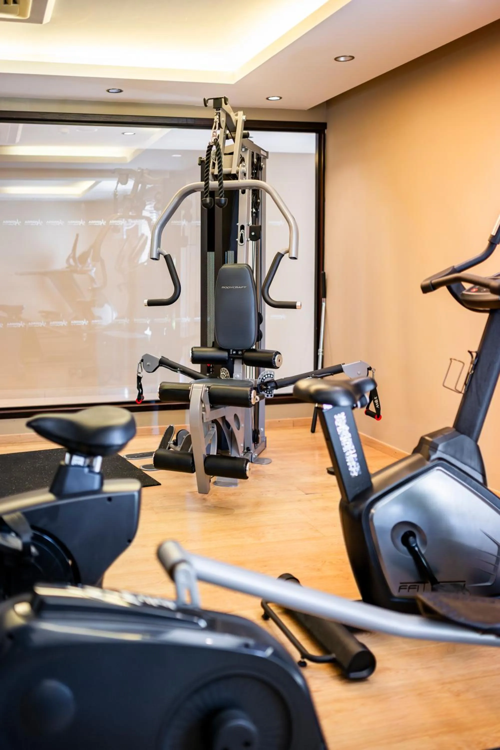 Fitness centre/facilities in D'Andrea Mare Hotel