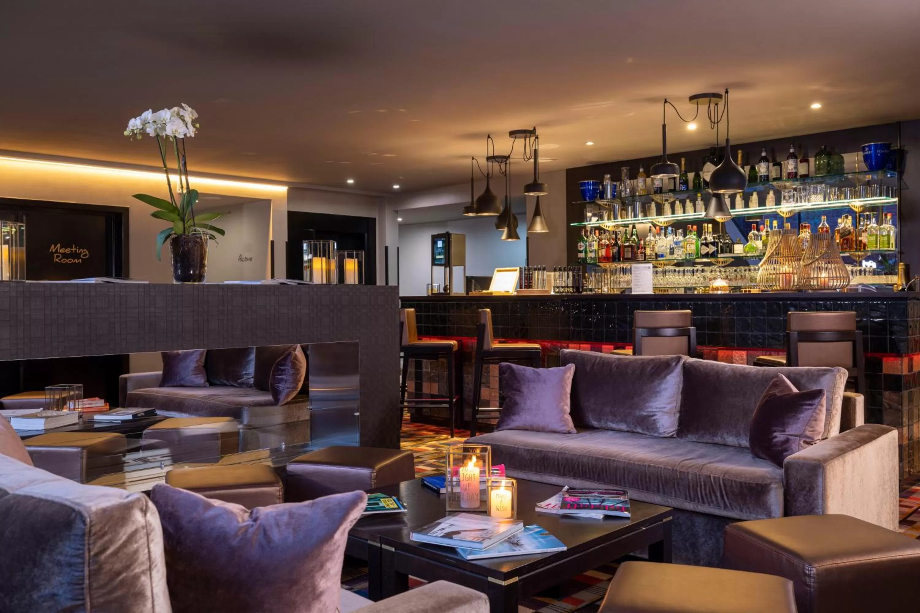 Lounge or bar in Hotel The Augustin